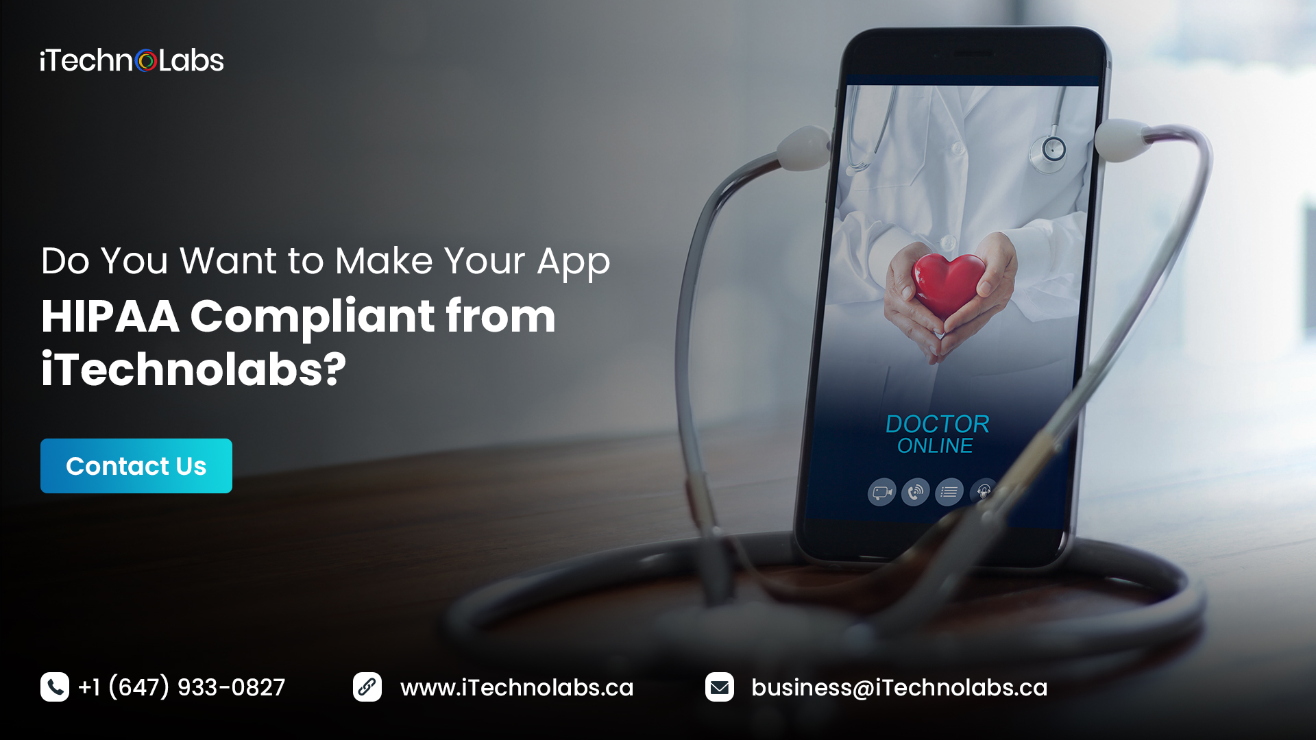 do you want to make your app hipaa compliant from itechnolabs itechnolabs