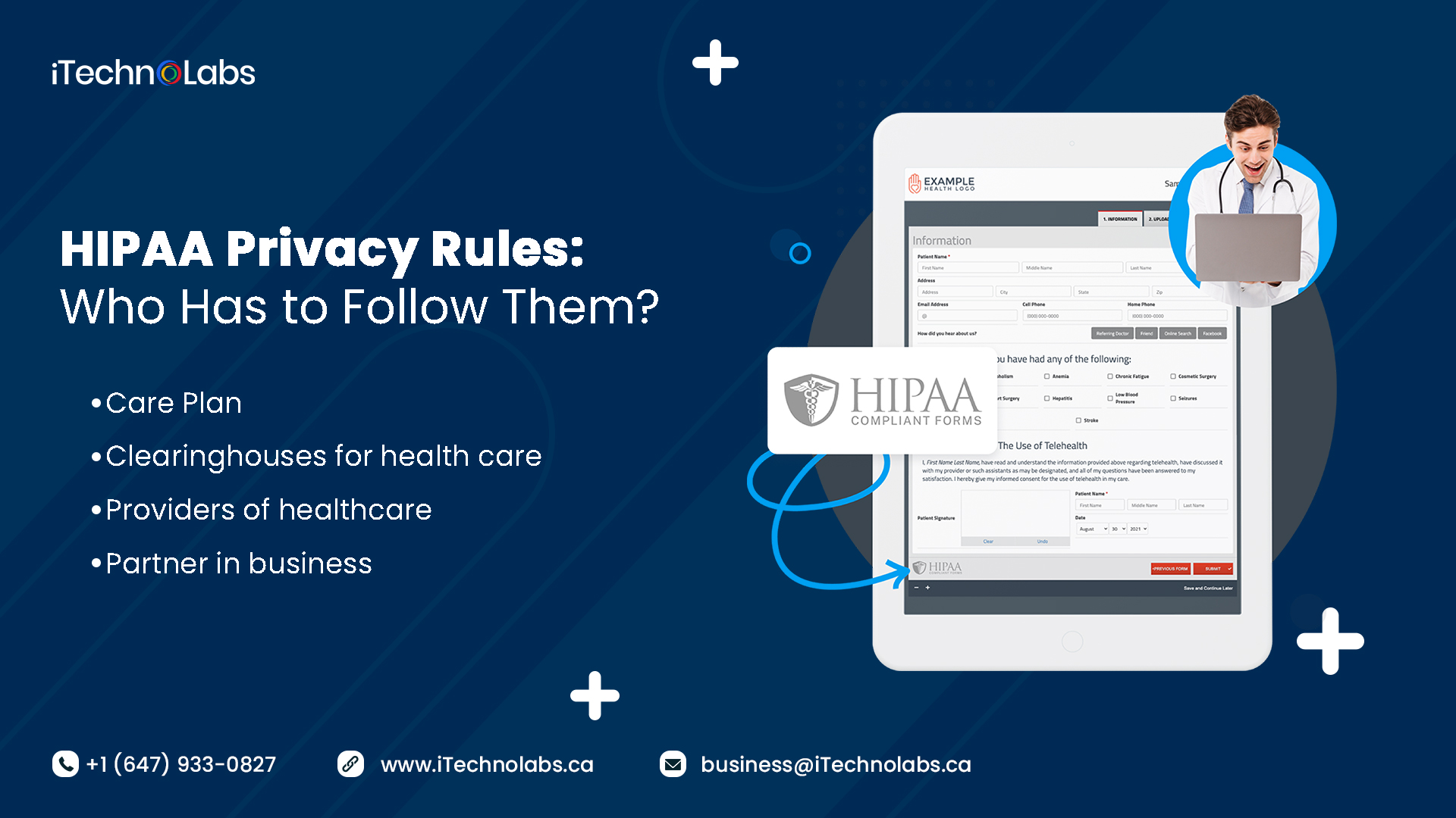 hipaa privacy rules who has to follow them itechnolabs