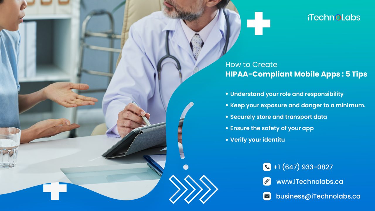 how to create hipaa-compliant mobile apps 5 tips itechnolabs