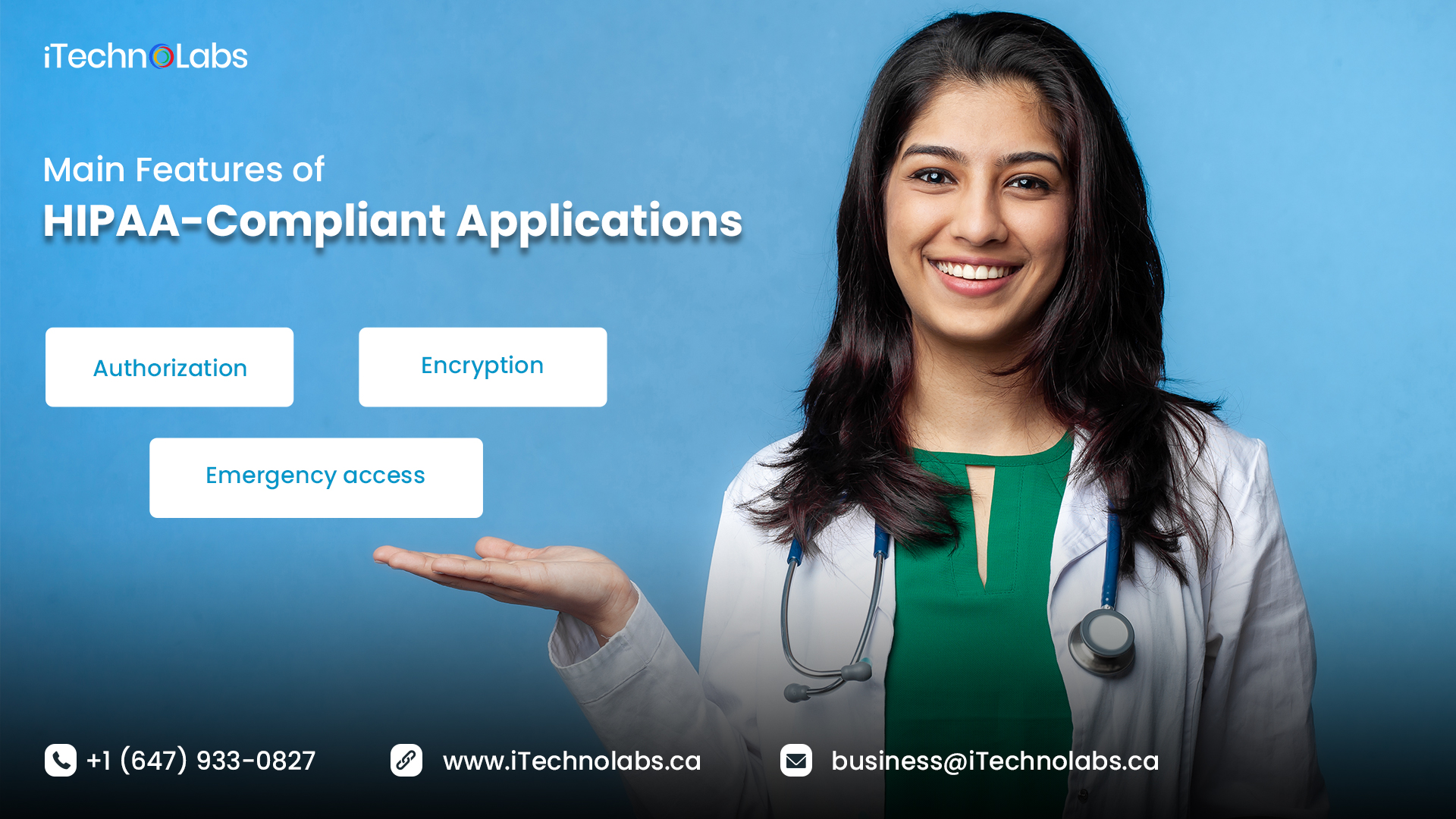 main features of hipaa-compliant applications itechnolabs