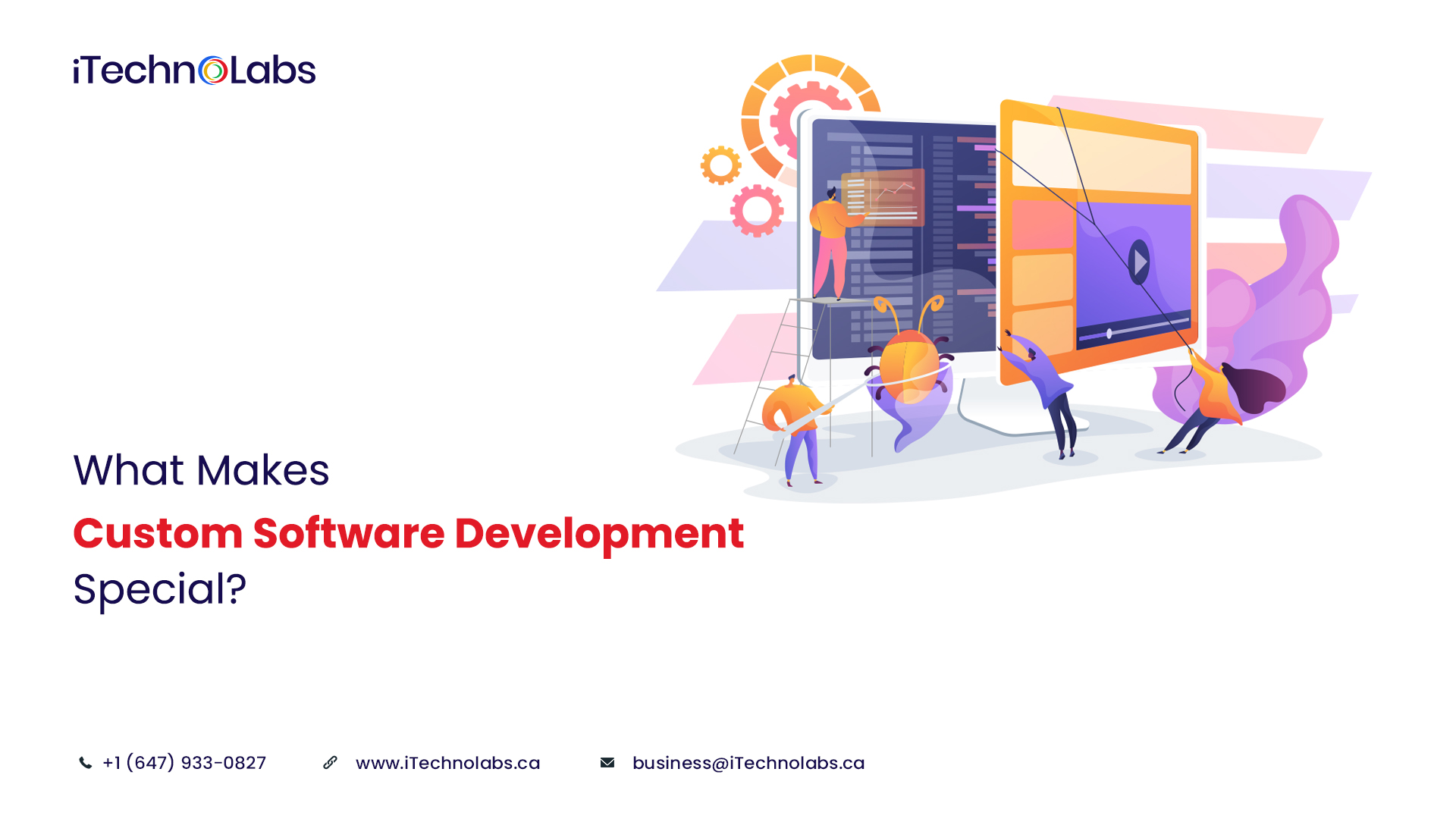 what makes custom software development special itechnolabs