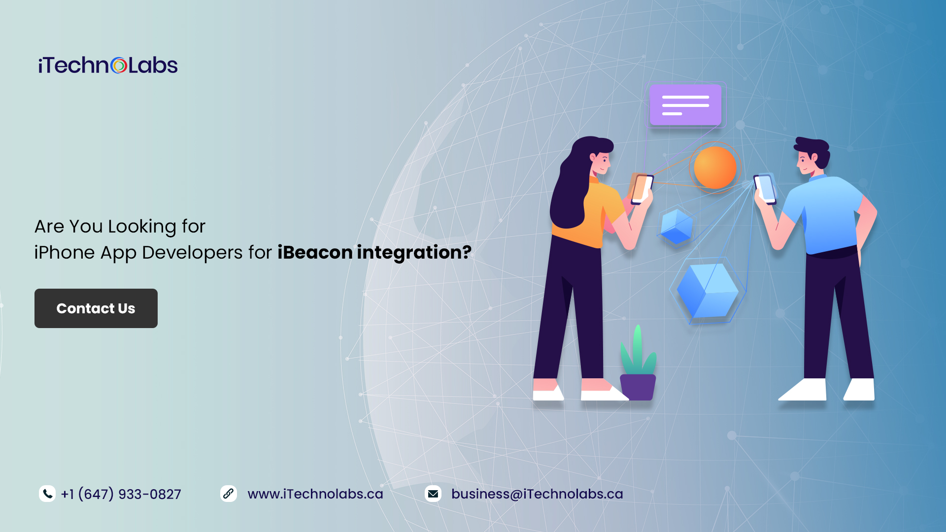 are you looking for iphone app developers for ibeacon integration itechnolabs