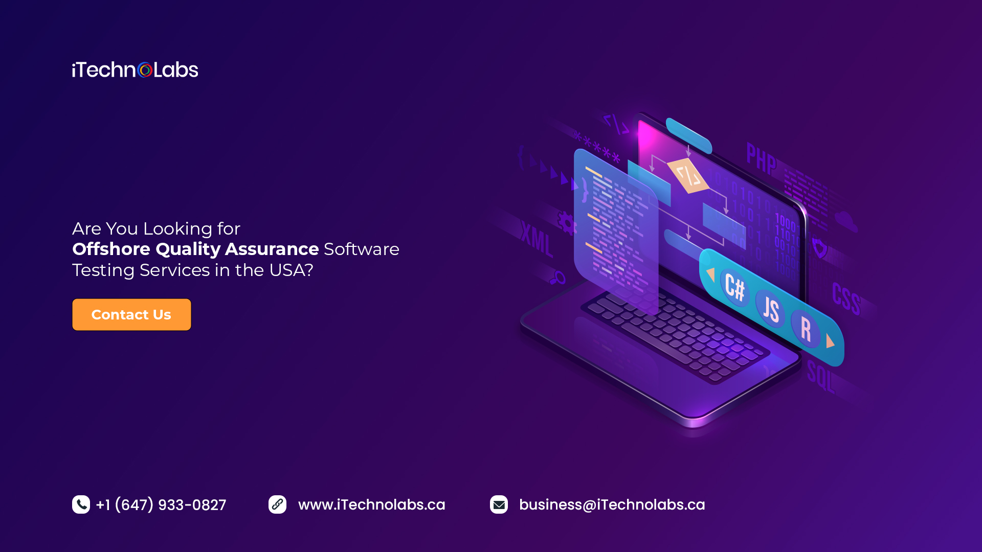 are you looking for offshore quality assurance software testing services in the usa itechnolabs