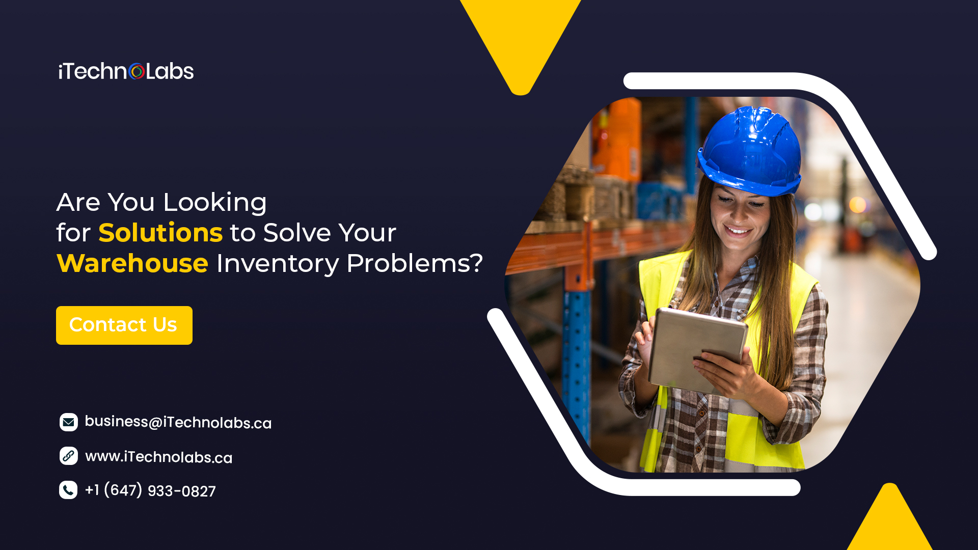 are you looking for solutions to solve your warehouse inventory problems itechnolabs