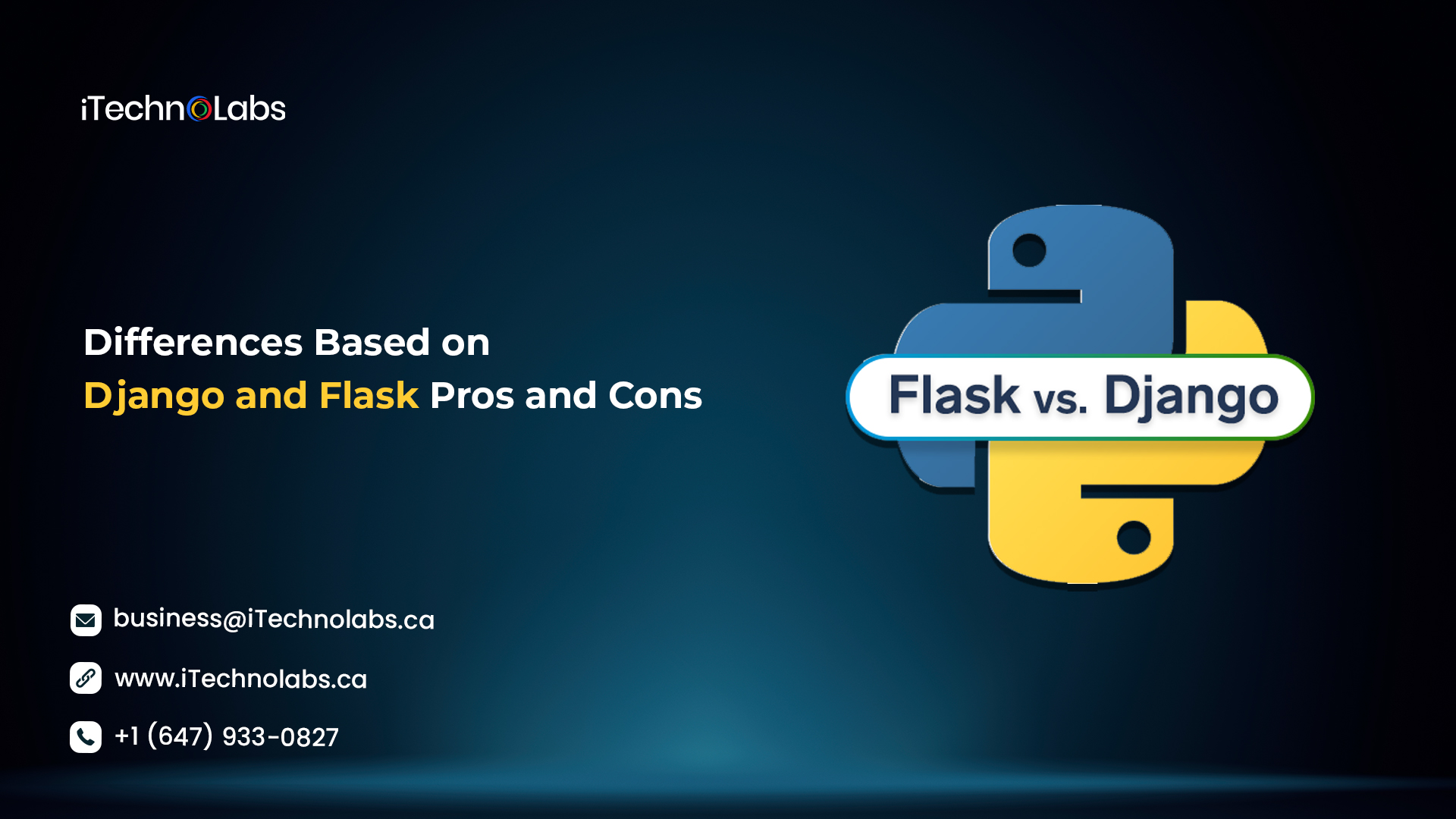 differences based on django and flask pros and cons itechnolabs