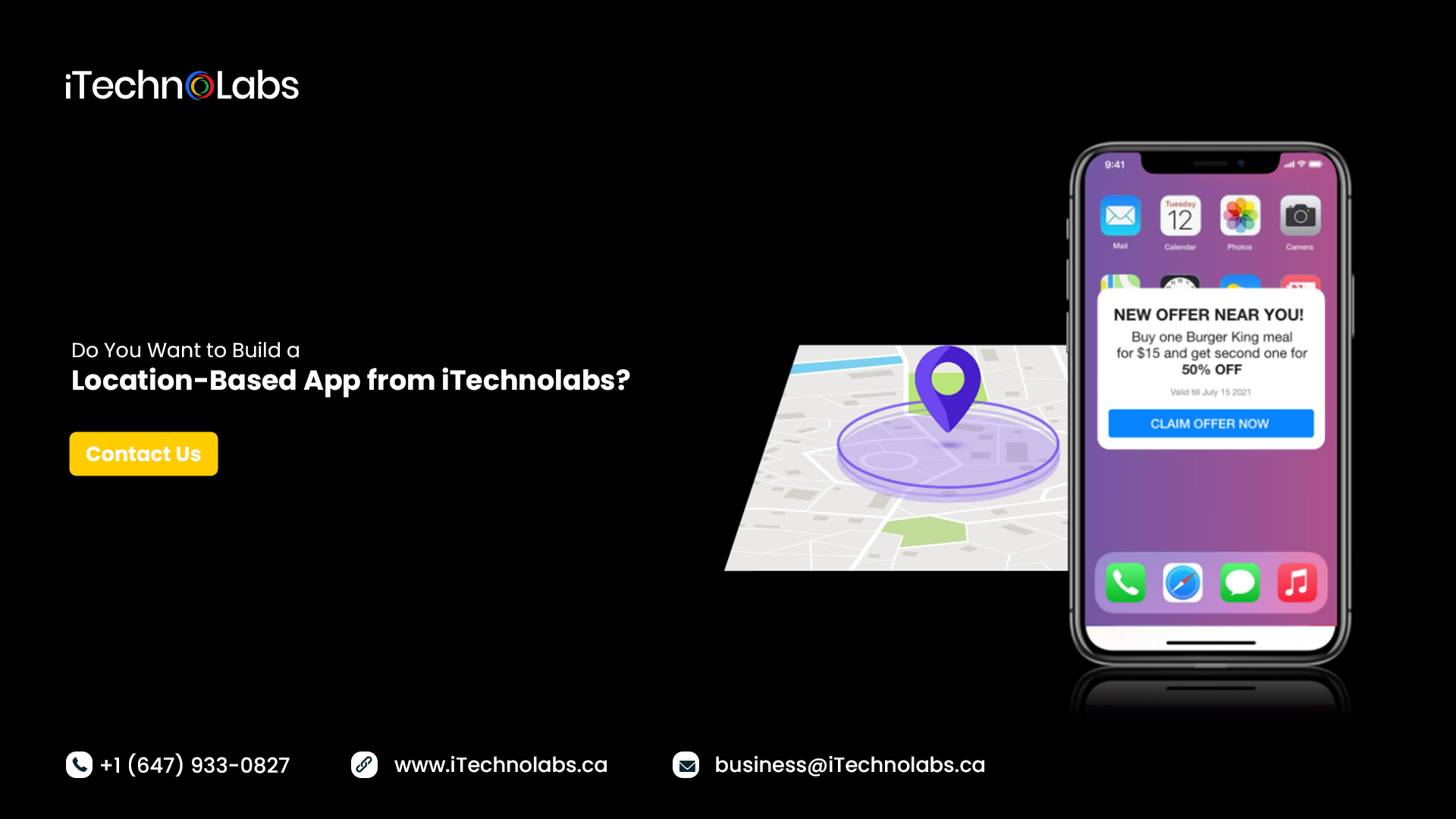 do you want to build a location based app from itechnolabs