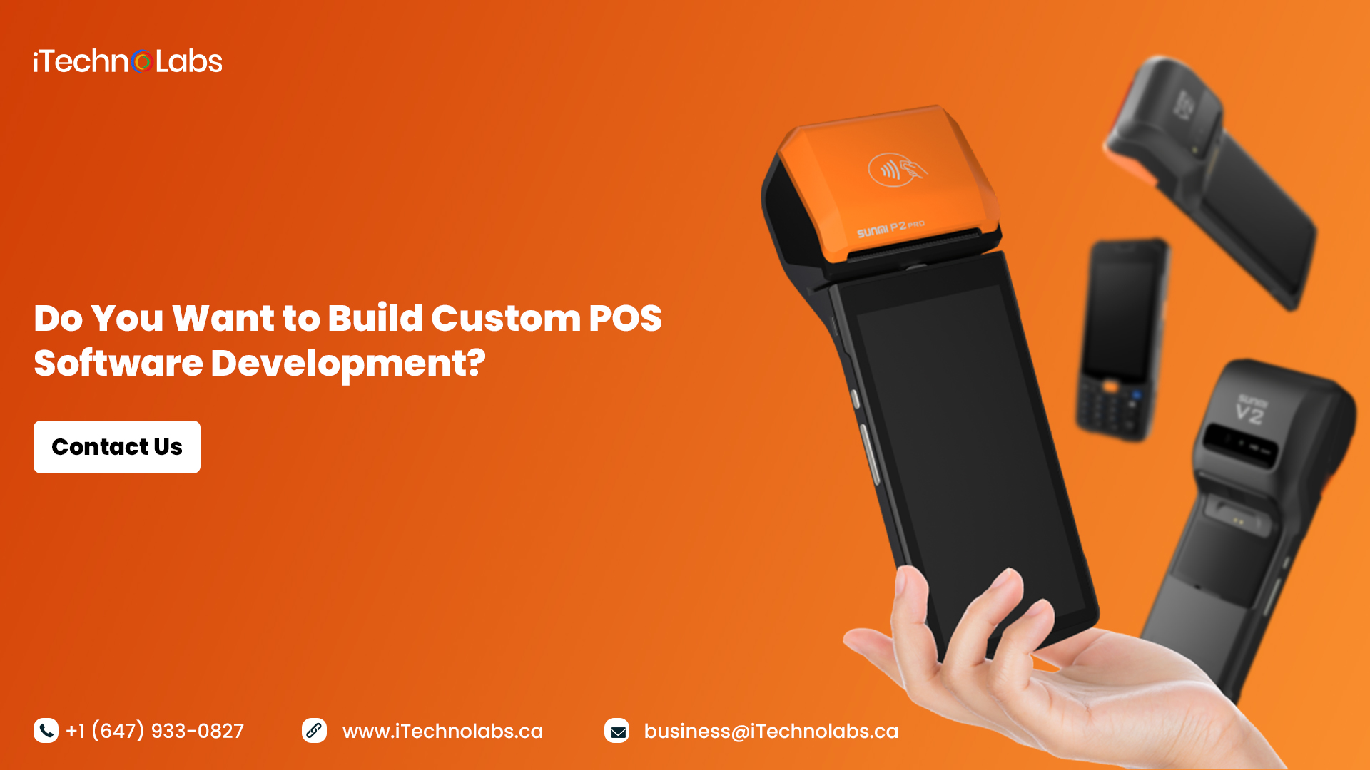 do you want to build custom pos software development itechnolabs