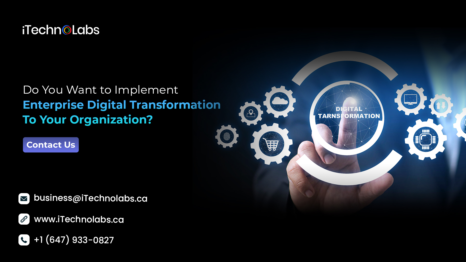 do you want to implement enterprise digital transformation in your organization itechnolabs