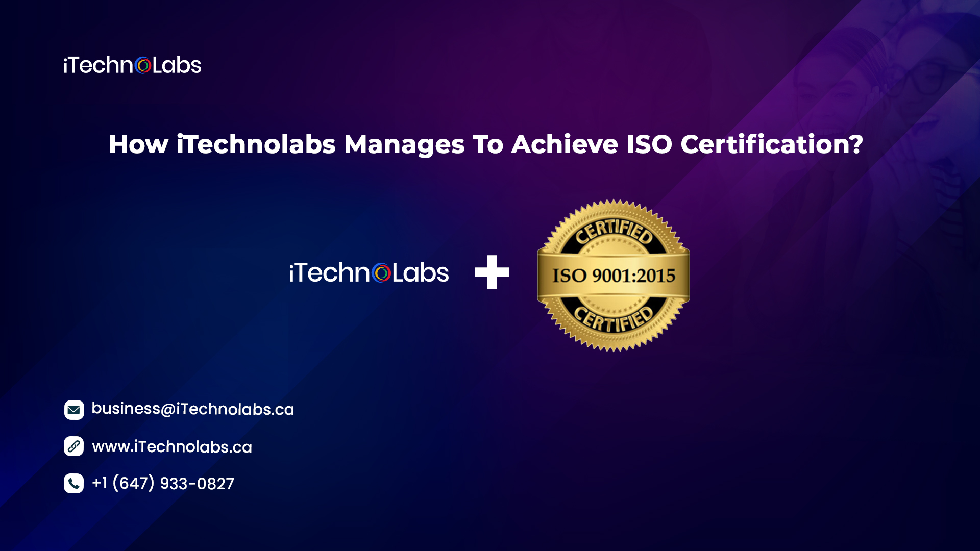 how itechnolabs manages to achieve iso certification