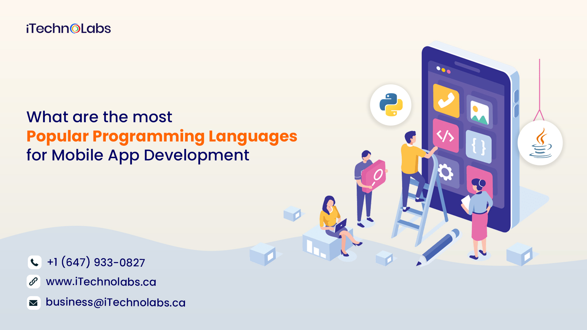 what are the most popular programming languages for mobile app development itechnolabs