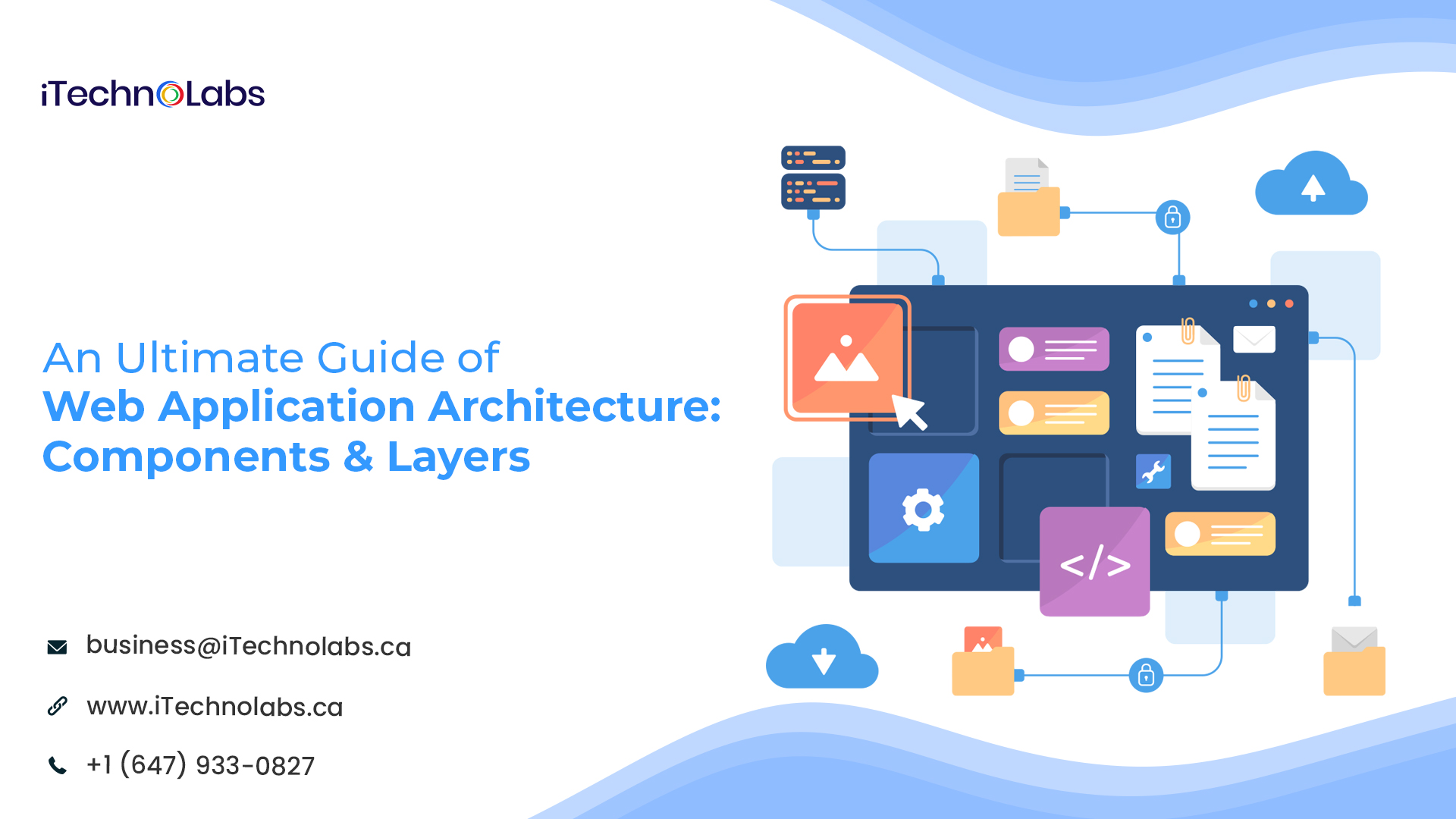 an ultimate guide of web application architecture components & layers itechnolabs
