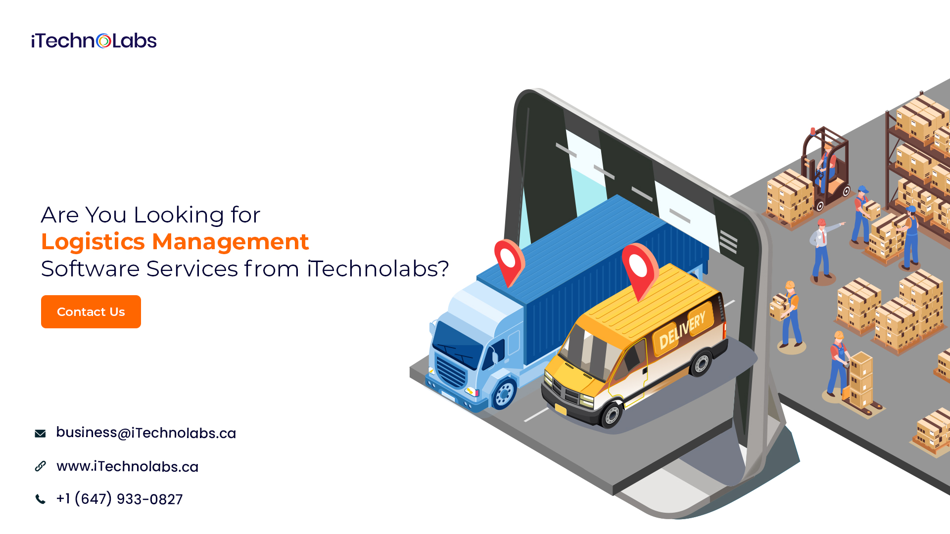 are you looking for logistics management software services from itechnolabs