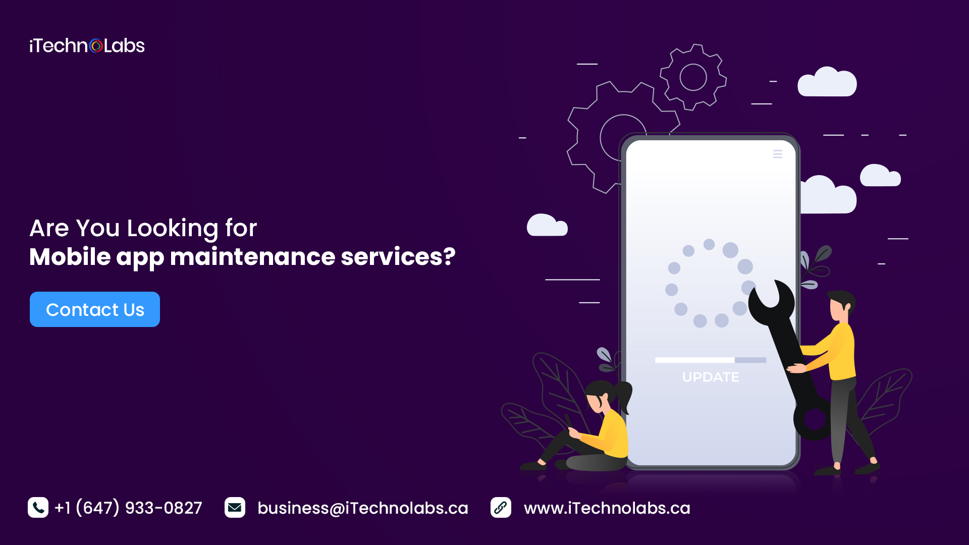 are you looking for mobile app maintenance services itechnolabs