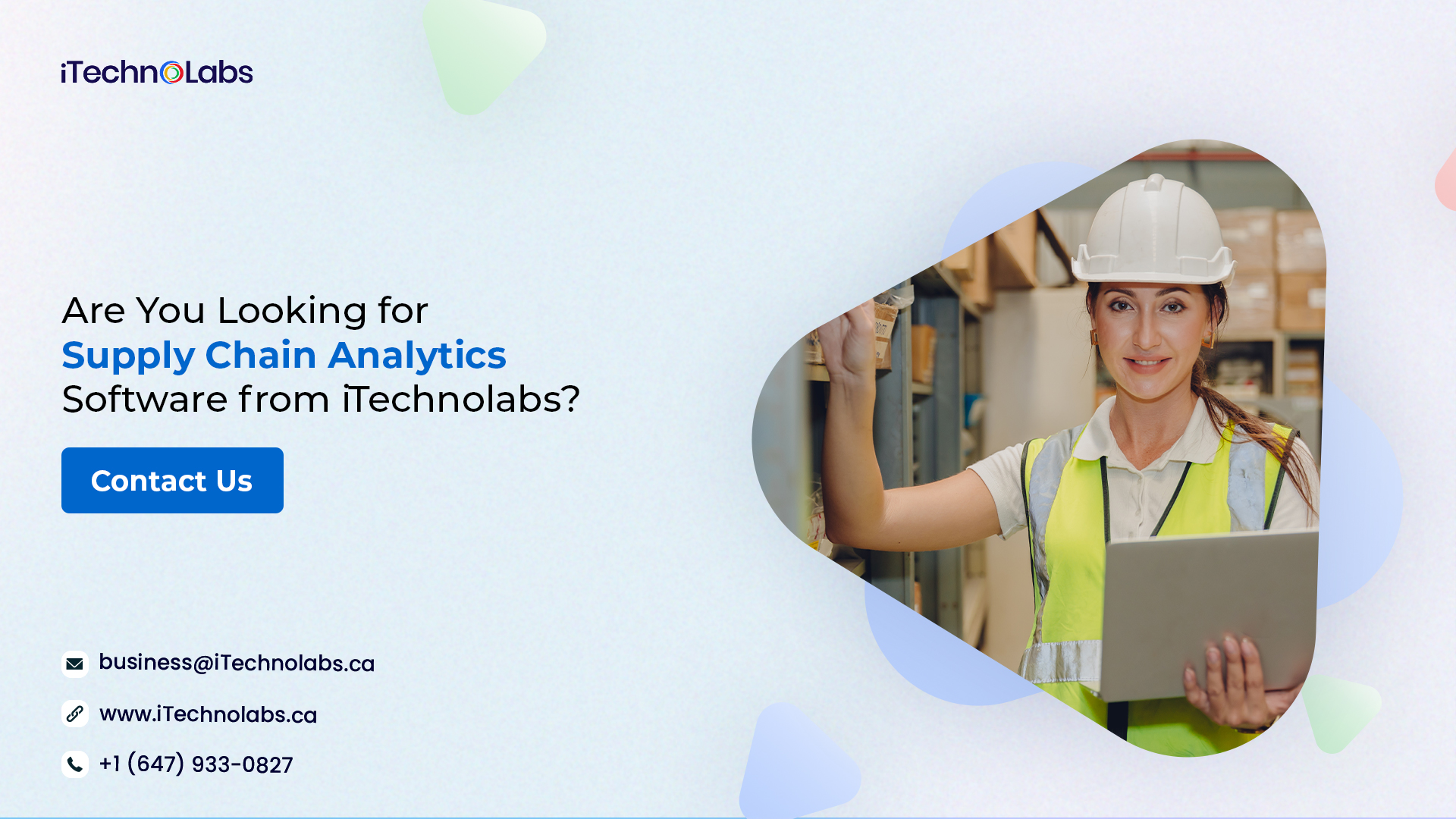 are you looking for supply chain analytics software from itechnolabs