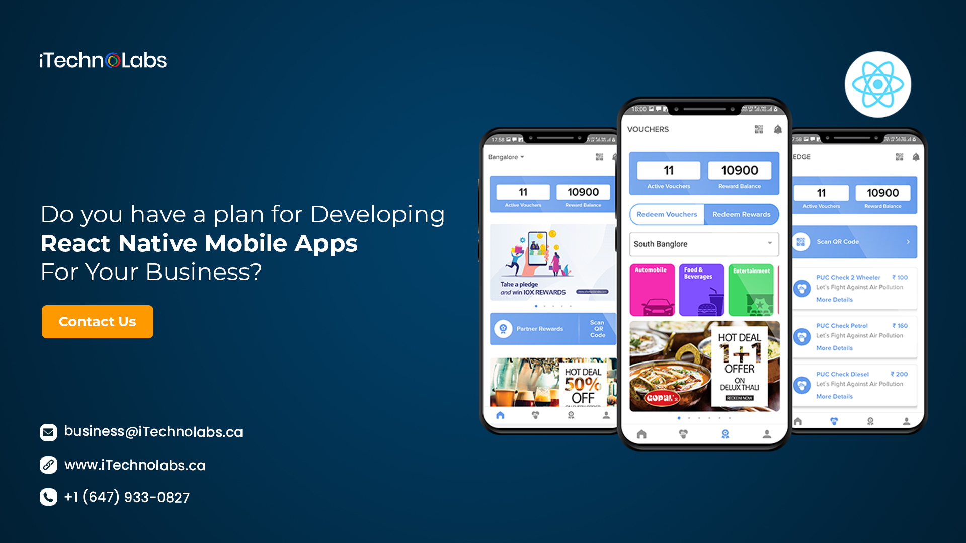 do you have a plan for developing react native mobile apps for your business itechnolabs