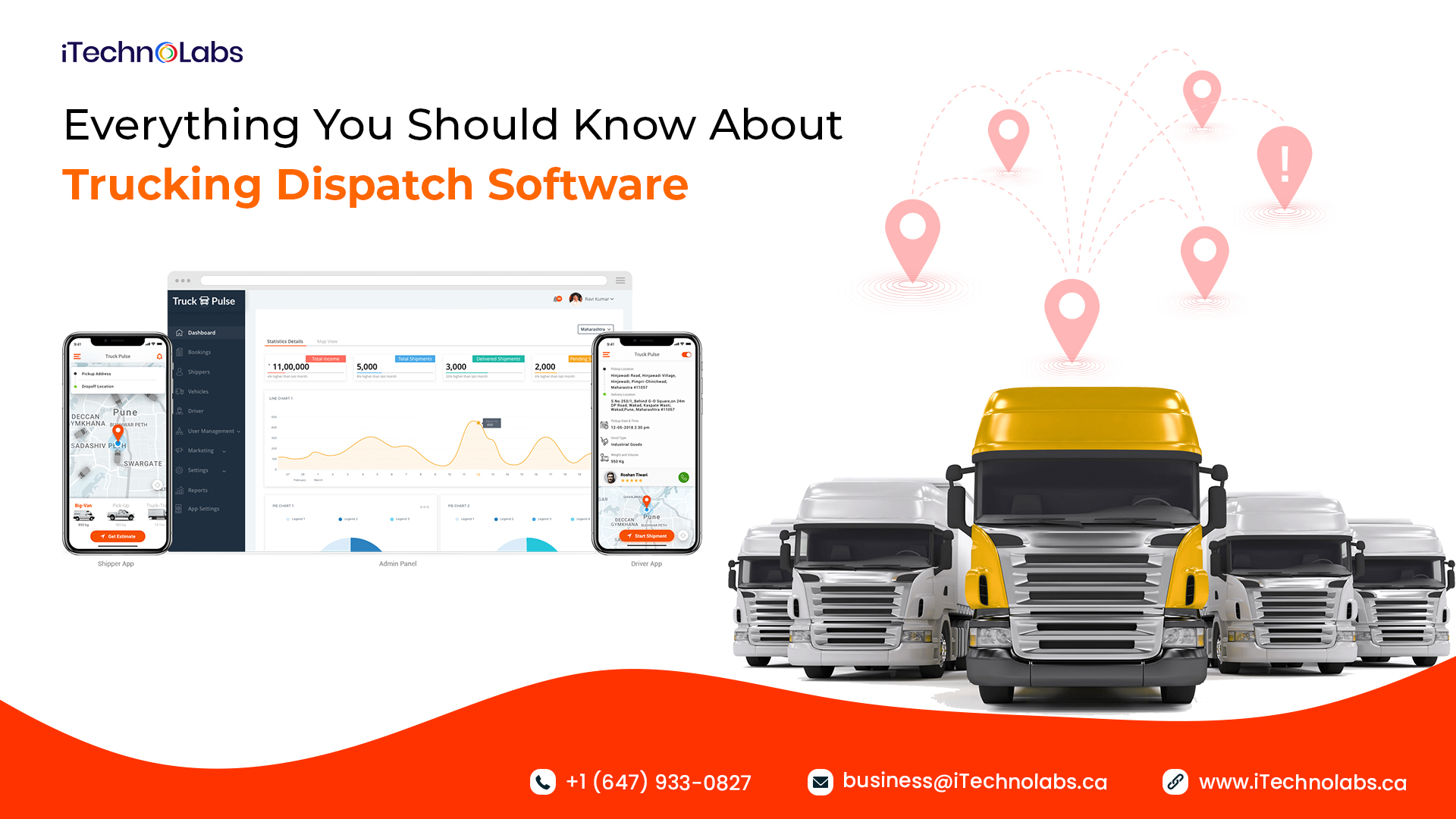 everything you should know about trucking dispatch software itechnolabs