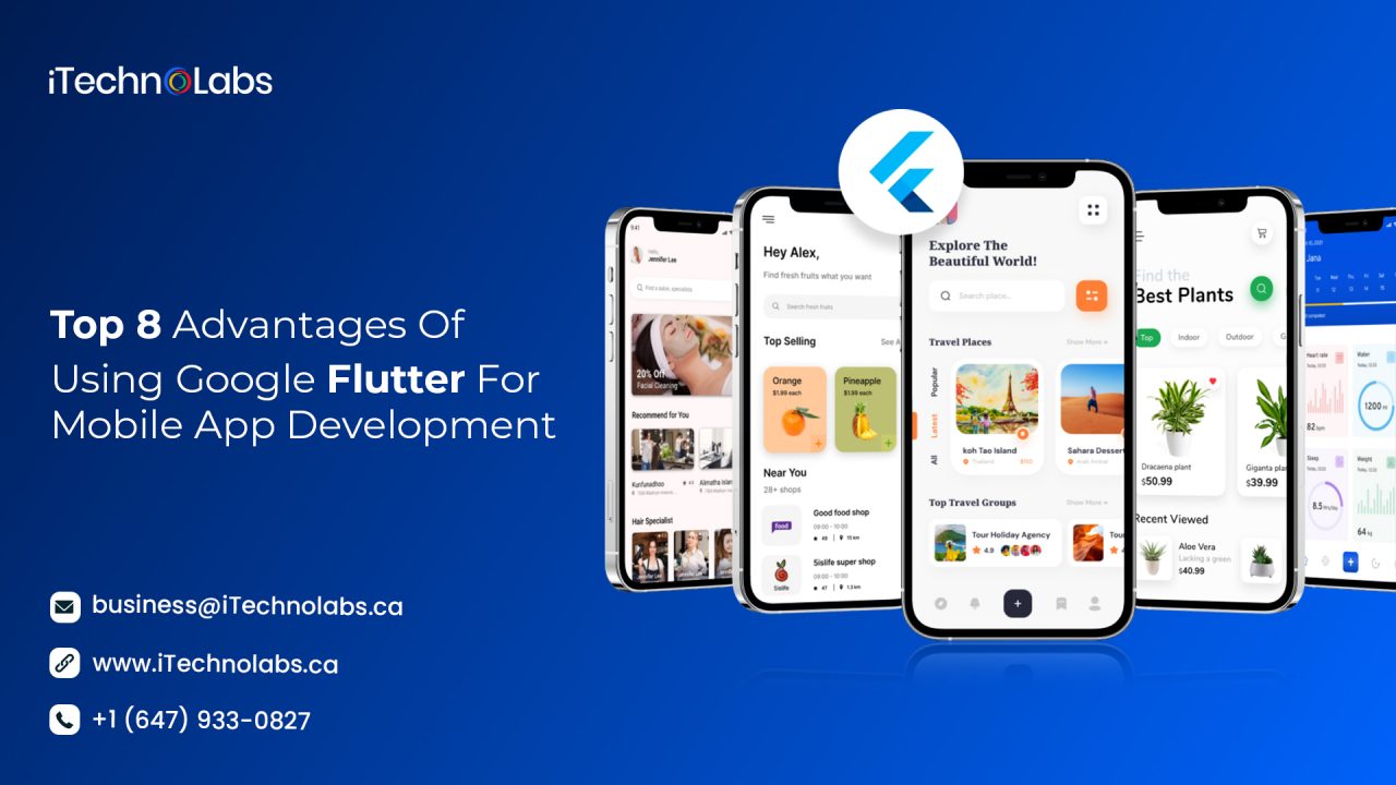 top 8 advantages of using google flutter for mobile app development itechnolabs
