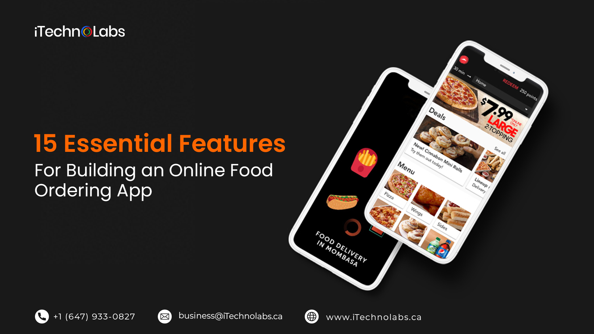 15 essential features for building an online food ordering app itechnolabs