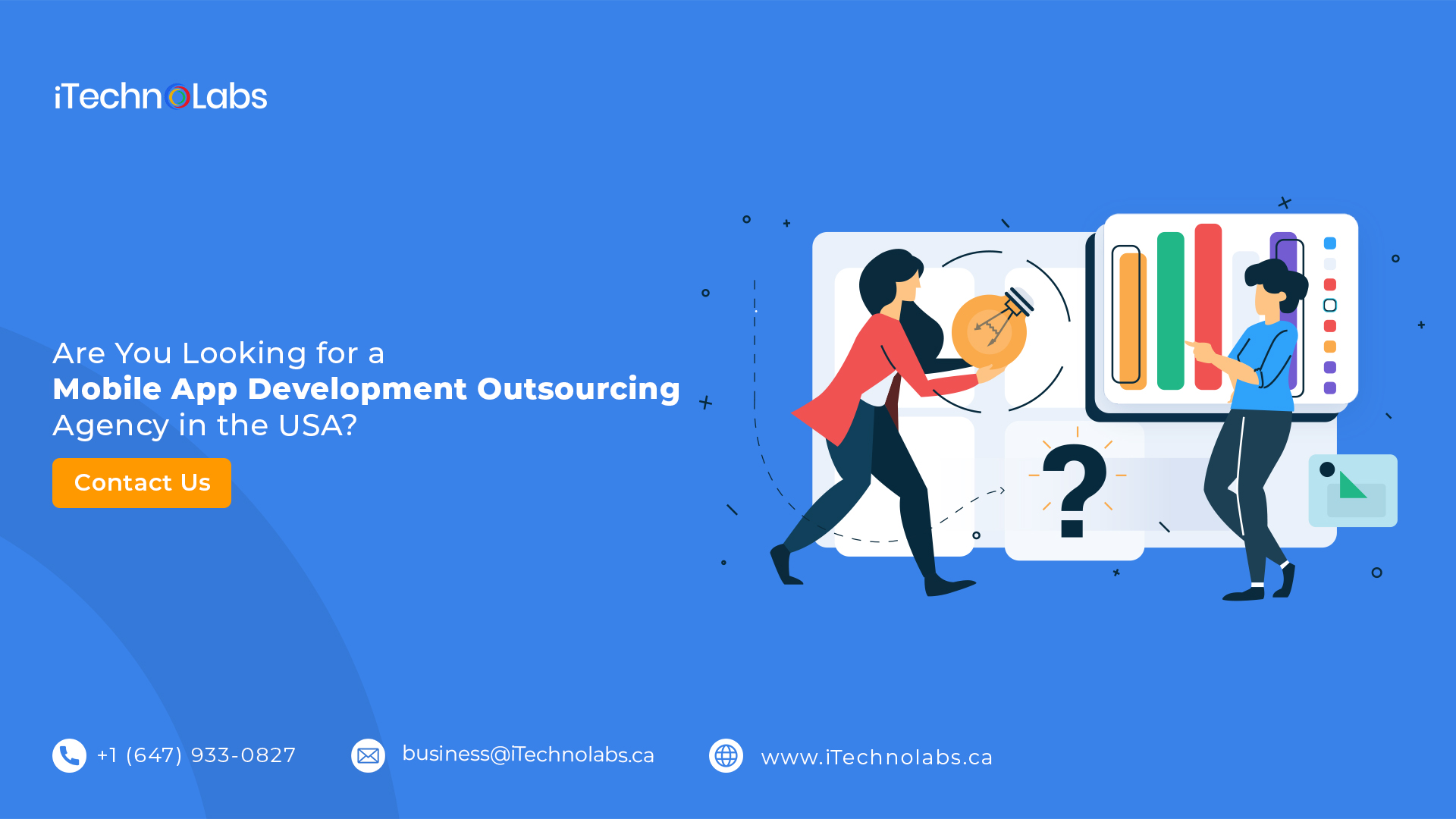 are you looking for a mobile app development outsourcing agency in the usa itechnolabs