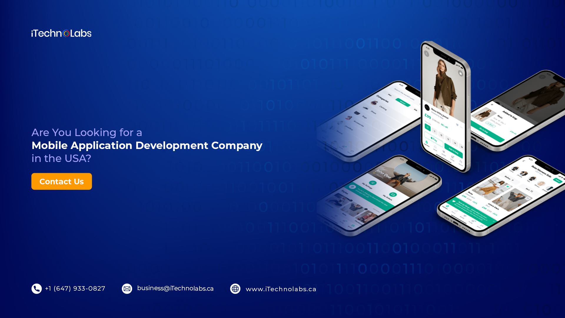 are you looking for a mobile application development company in the usa itechnolabs