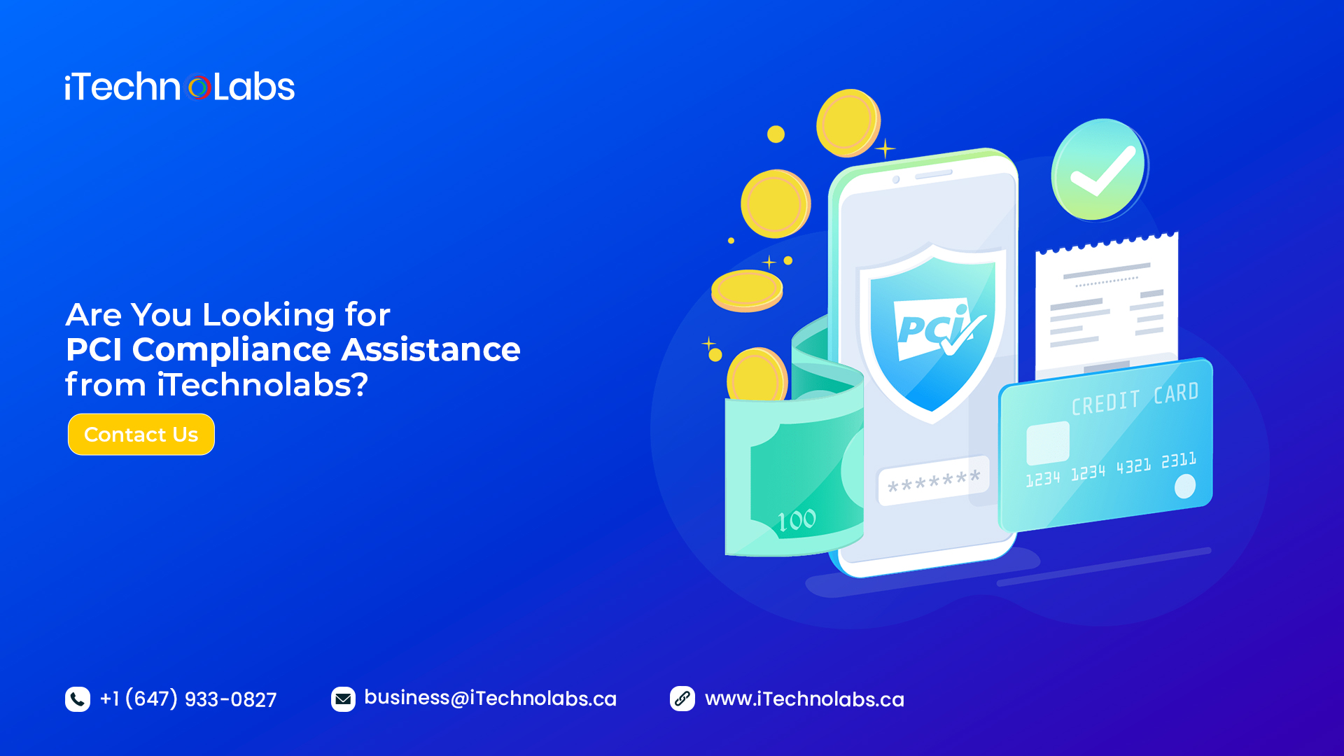 are you looking for pci compliance assistance from itechnolabs