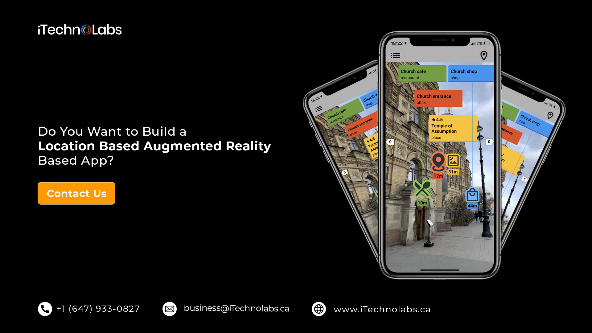 do you want to build a location based augmented reality based app itechnolabs