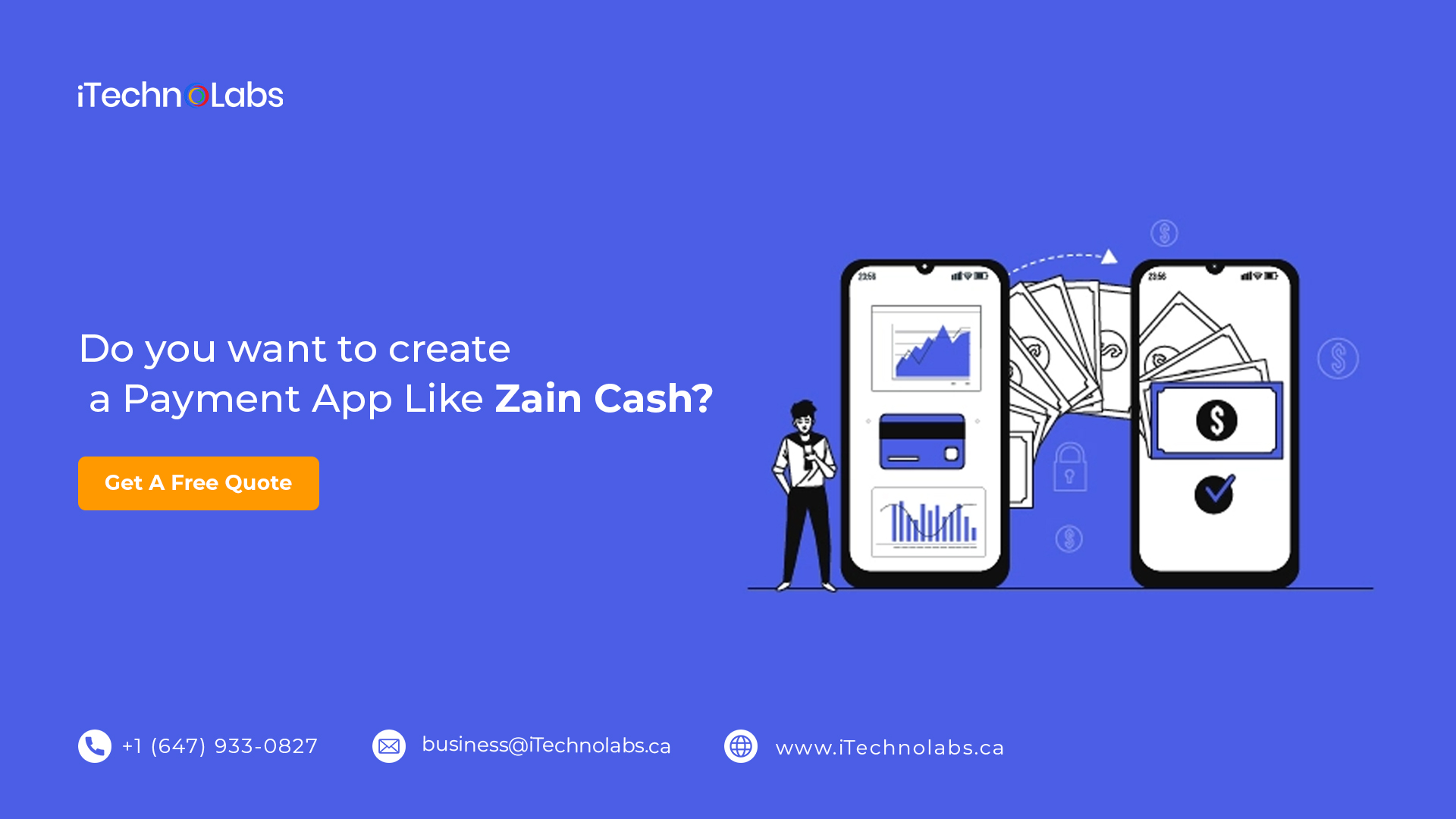 do you want to create a payment app like zain cash itechnolabs