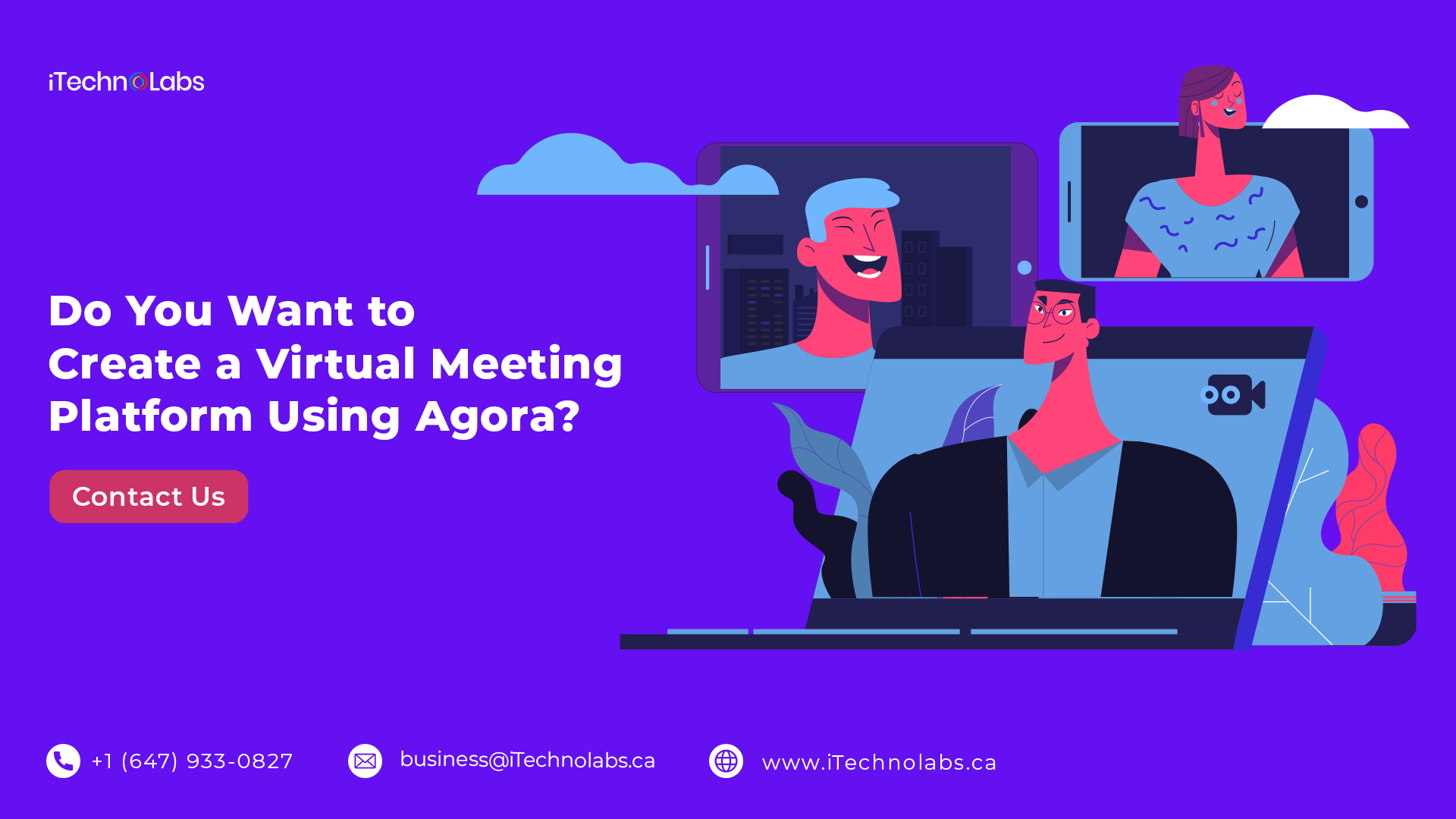 do you want to create a virtual meeting platform using agora itechnolabs
