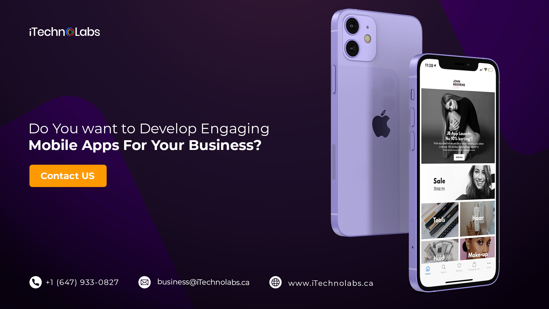 do you want to develop engaging mobile apps for your business itechnolabs