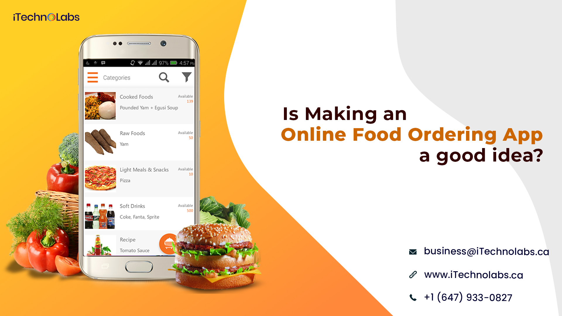 is making an online food ordering app a good idea itechnolabs