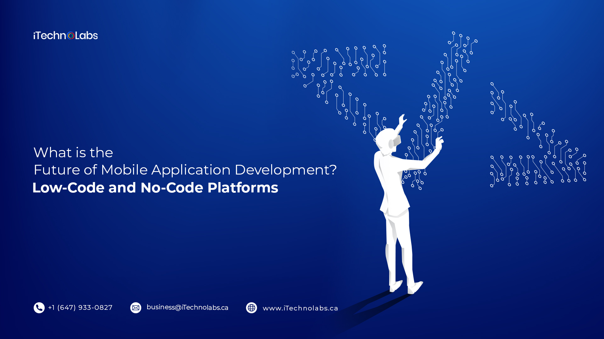 what is the future of mobile application development low code and no code platforms itechnolabs