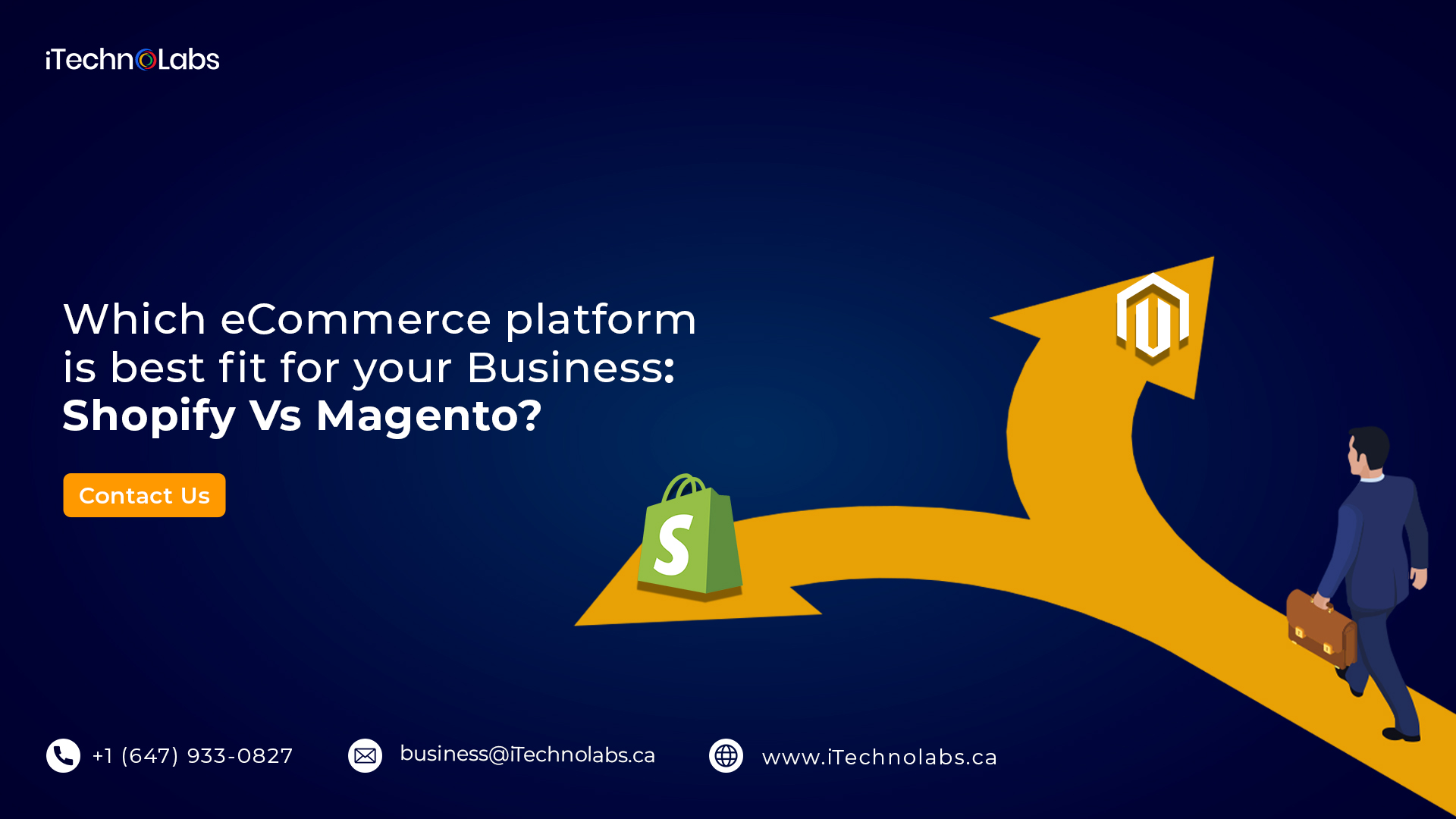 which ecommerce platform is best fit for your business shopify vs magento itechnolabs