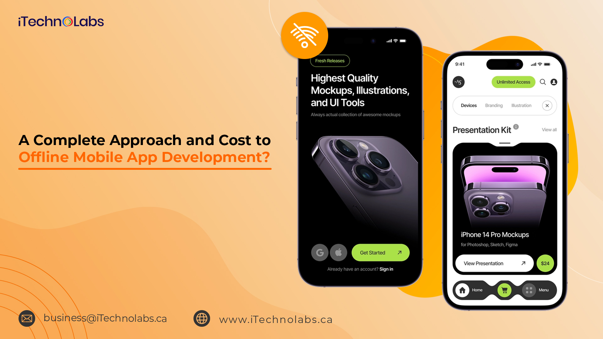 a complete approach and cost to offline mobile app development itechnolabs
