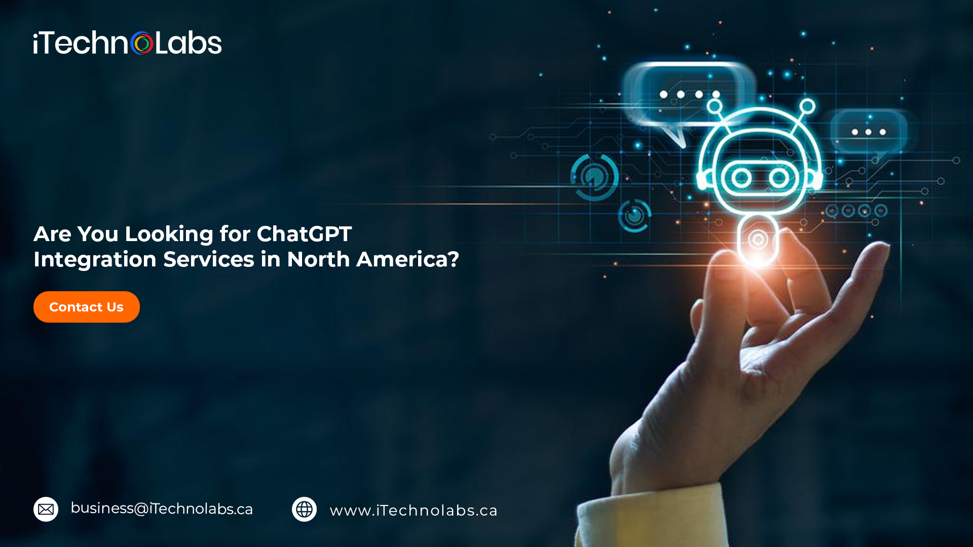 are you looking for chatgpt integration services in north america itechnolabs