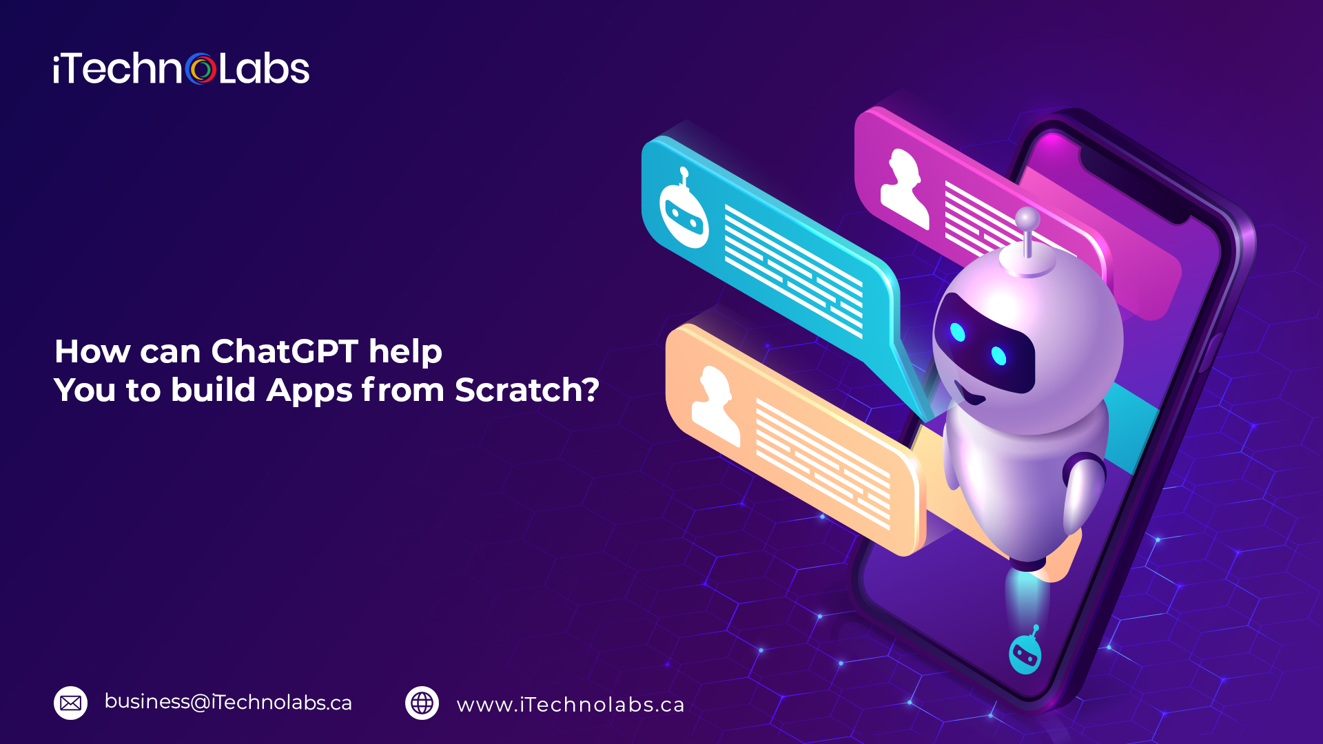 how can chatgpt help you to build apps from scratch itechnolabs