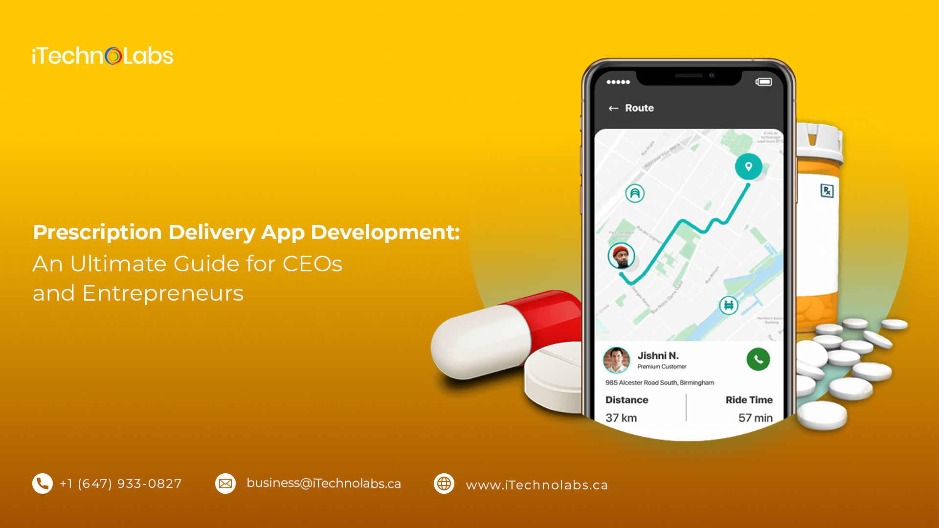 prescription delivery app development an ultimate guide for ceos and entrepreneurs itechnolabs