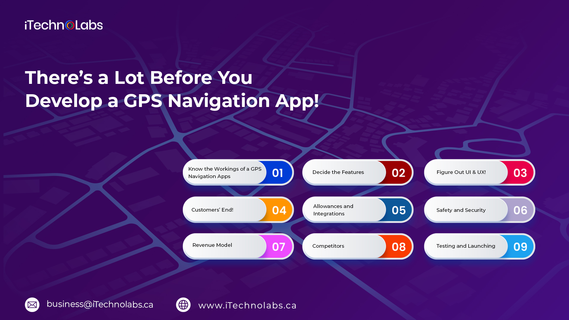 theres a lot before you develop a gps navigation app itechnolabs
