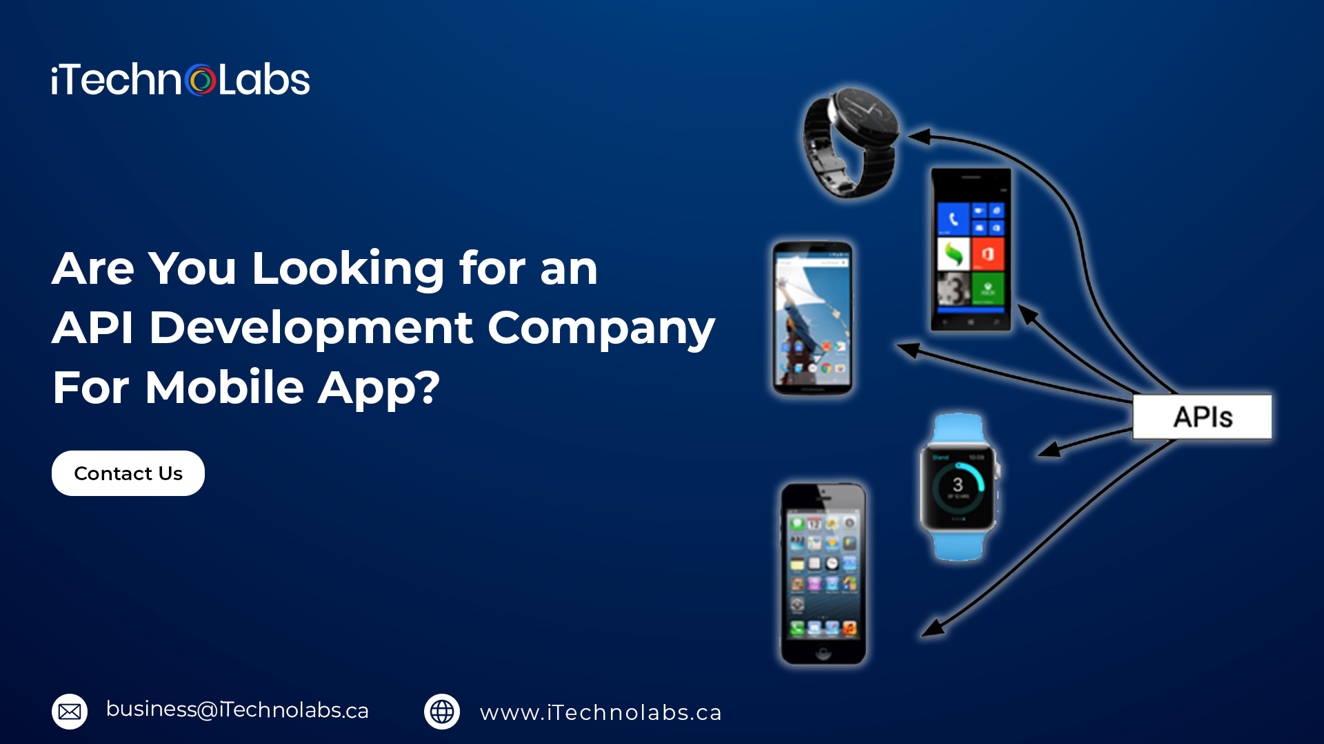 are you looking for an api development company for mobile app itechnolabs