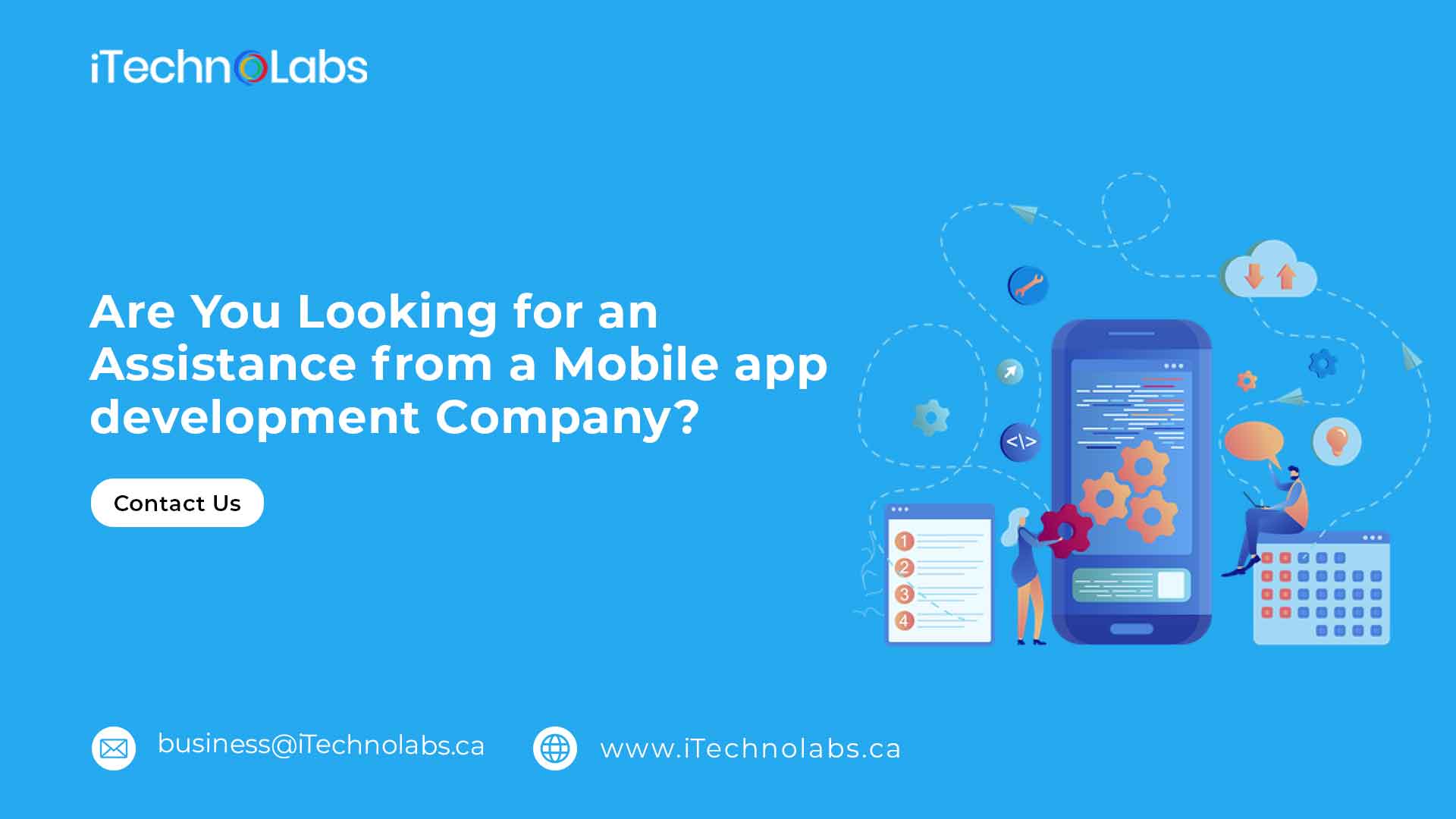 are you looking for assistance from a mobile app development company itechnolabs