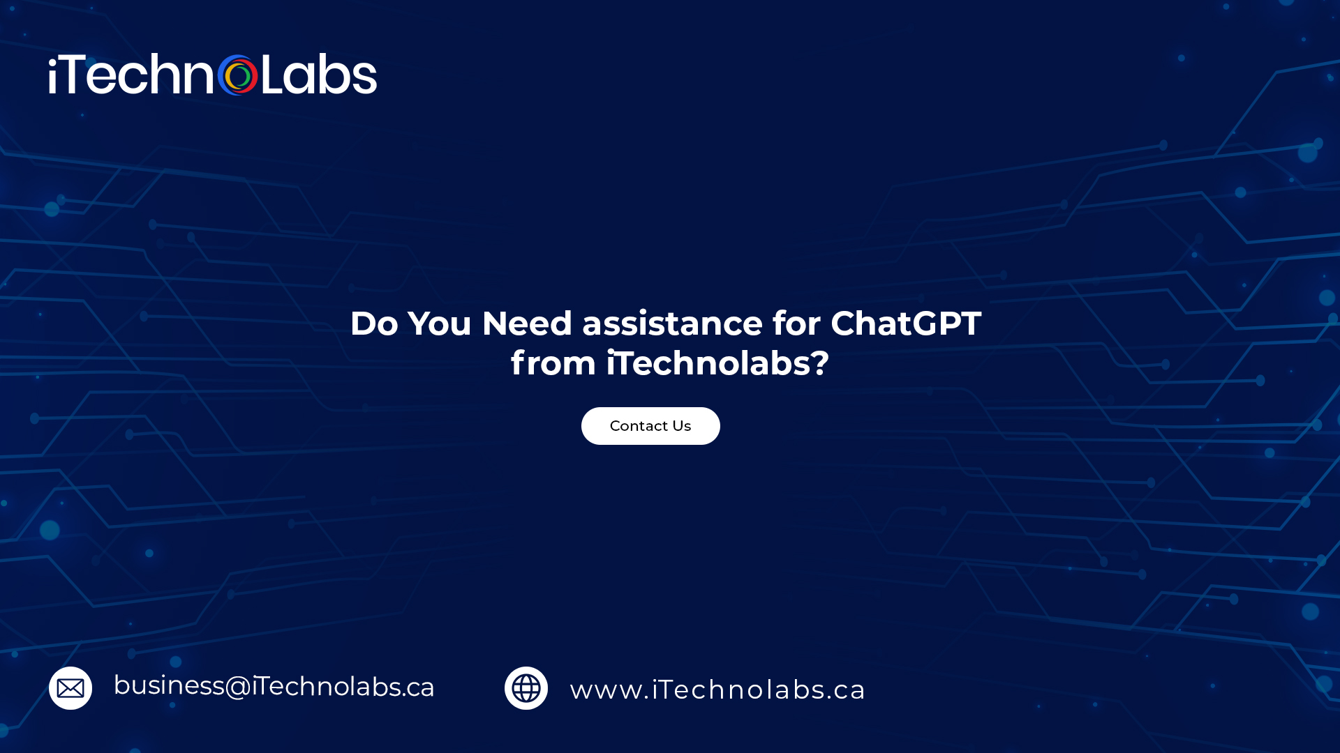 do you need assistance for chatgpt from itechnolabs