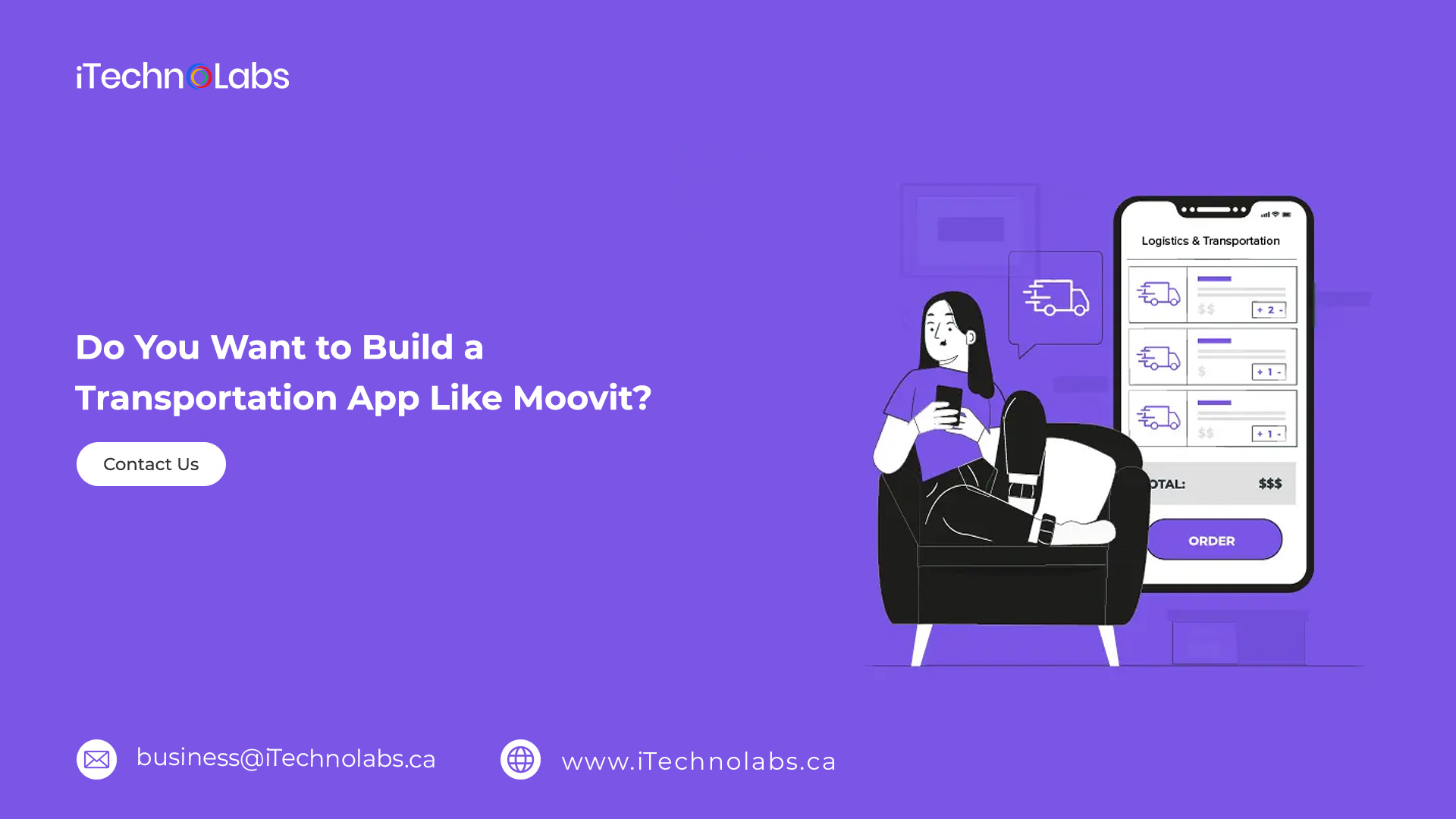 do you want to build a transportation app like moovit itechnolabs