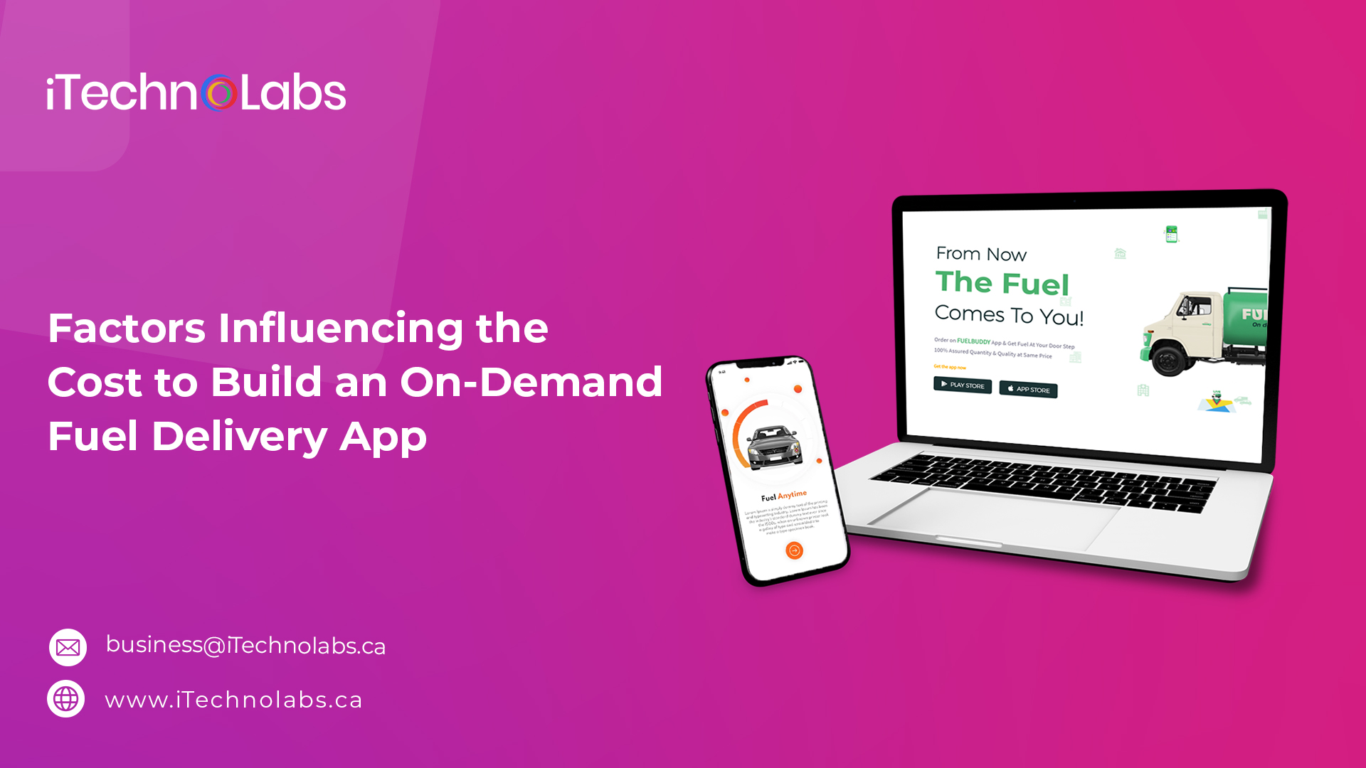 factors influencing the cost to build an on demand fuel delivery app itechnolabs