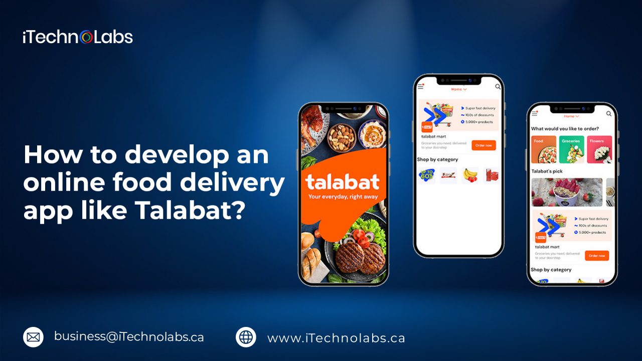 how to develop an online food delivery app like talabat itechnolabs
