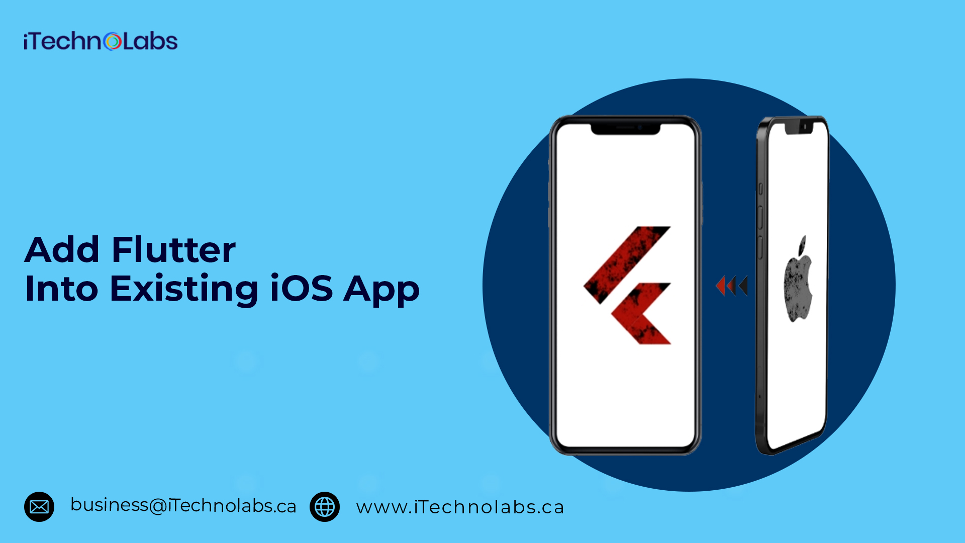 add flutter into existing ios app itechnolabs