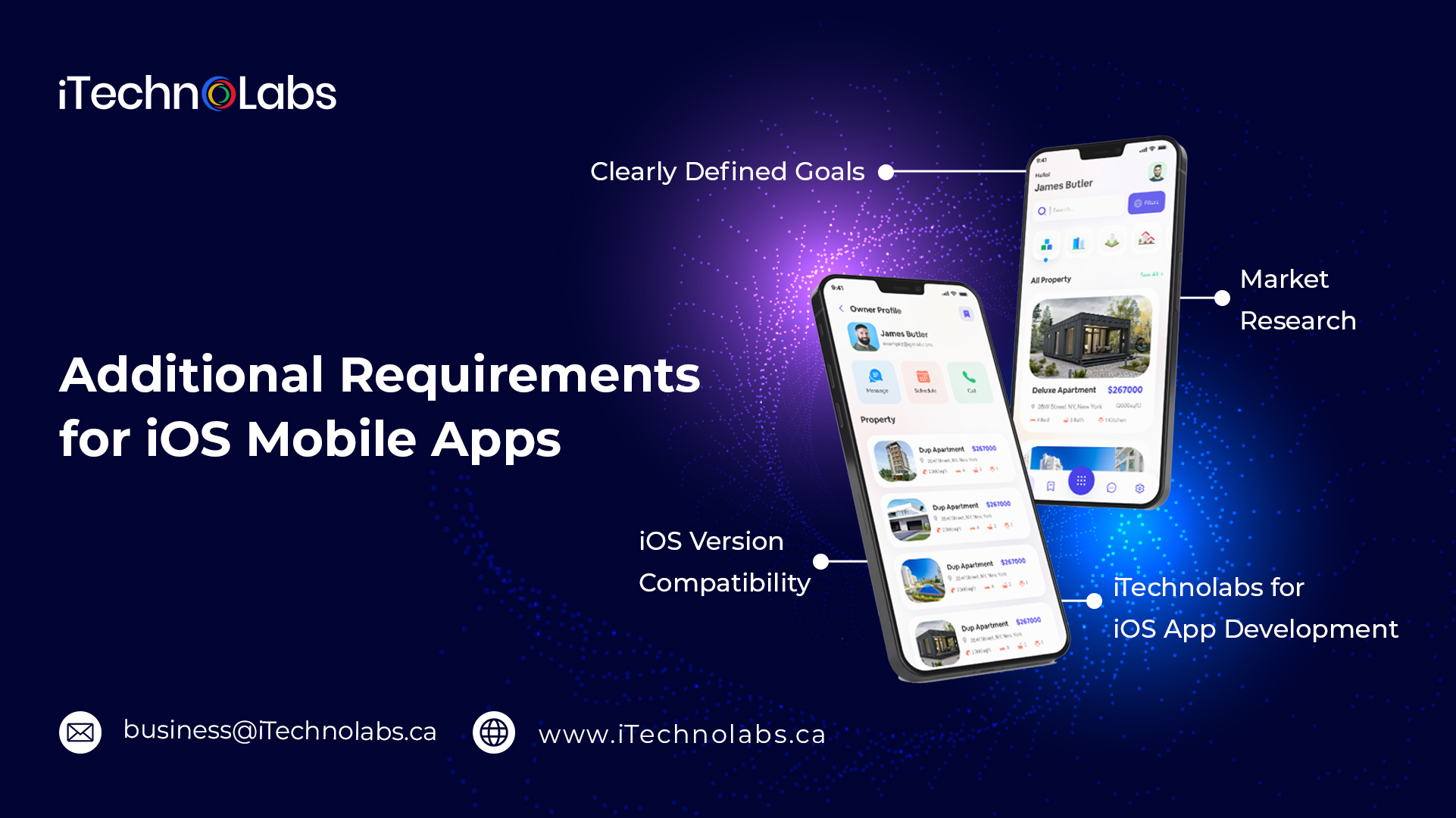 additional requirements for ios mobile apps itechnolabs
