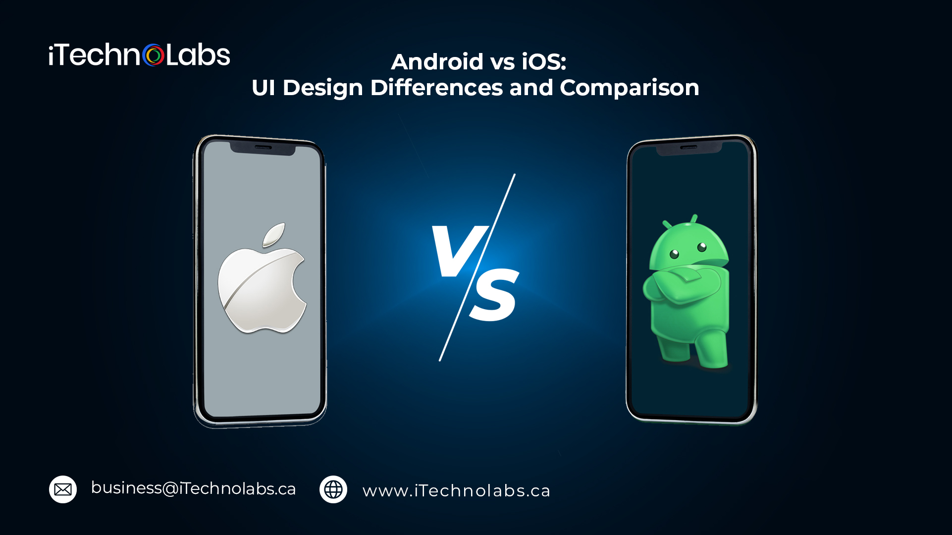 android vs ios ui design differences and comparison itechnolabs