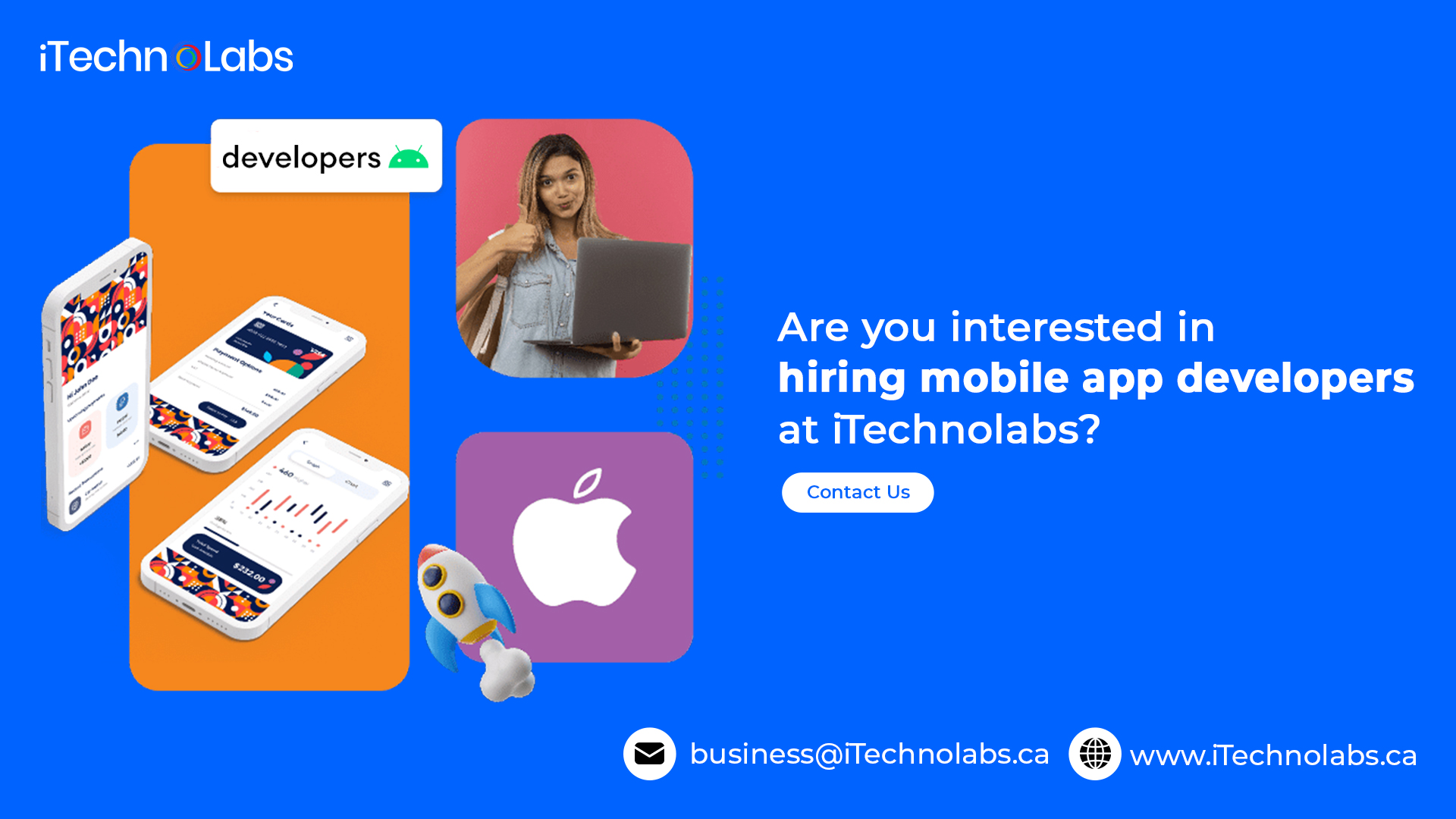 are you interested in hiring mobile app developers at itechnolabs