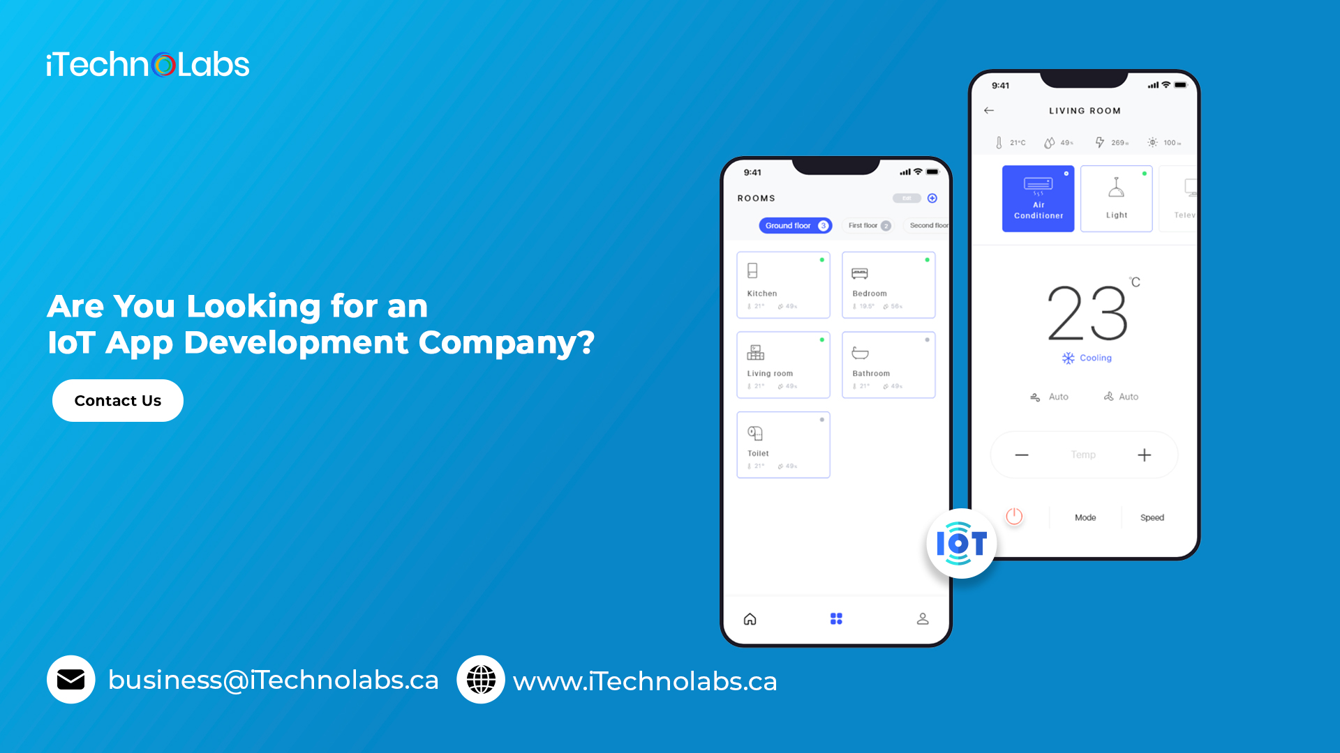are you looking for an iot app development company itechnolabs