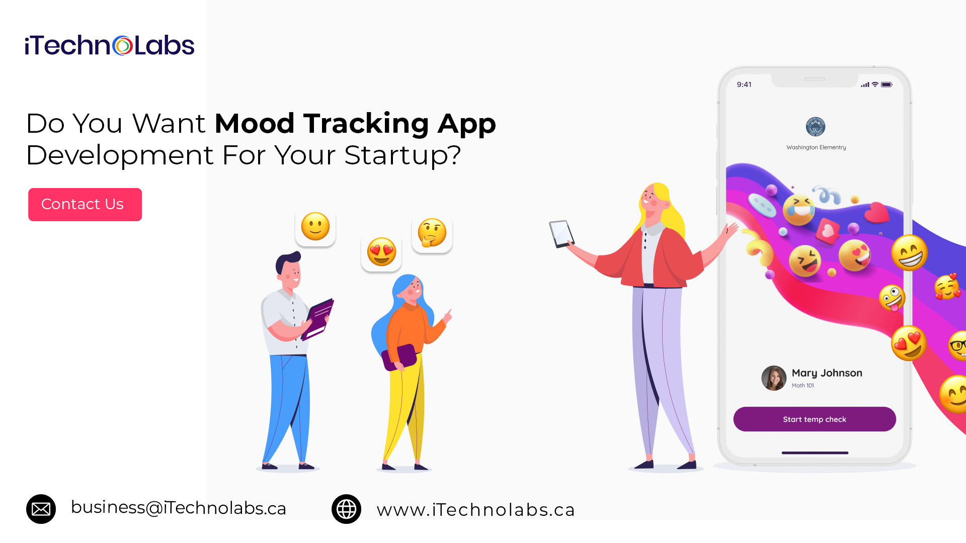 do you want mood tracking app development for startup itechnolabs