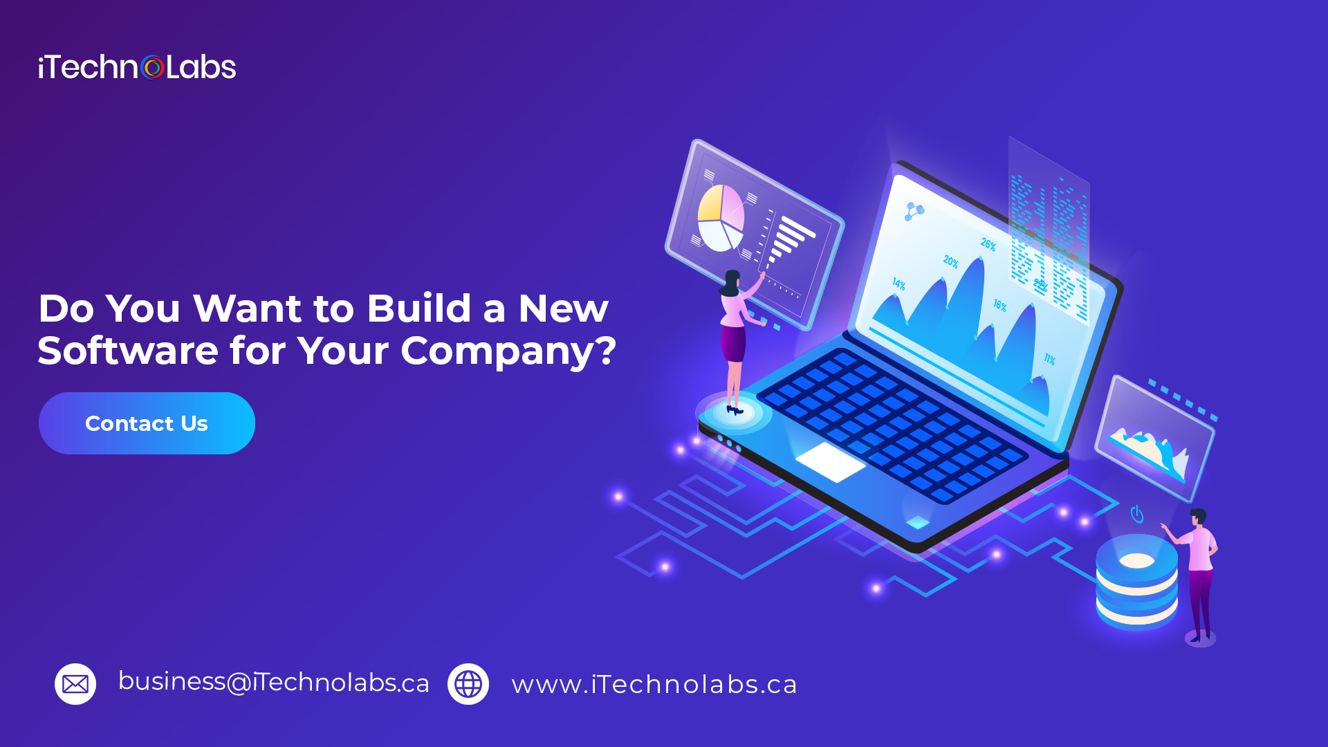 do you want to build a new software for your company itechnolabs